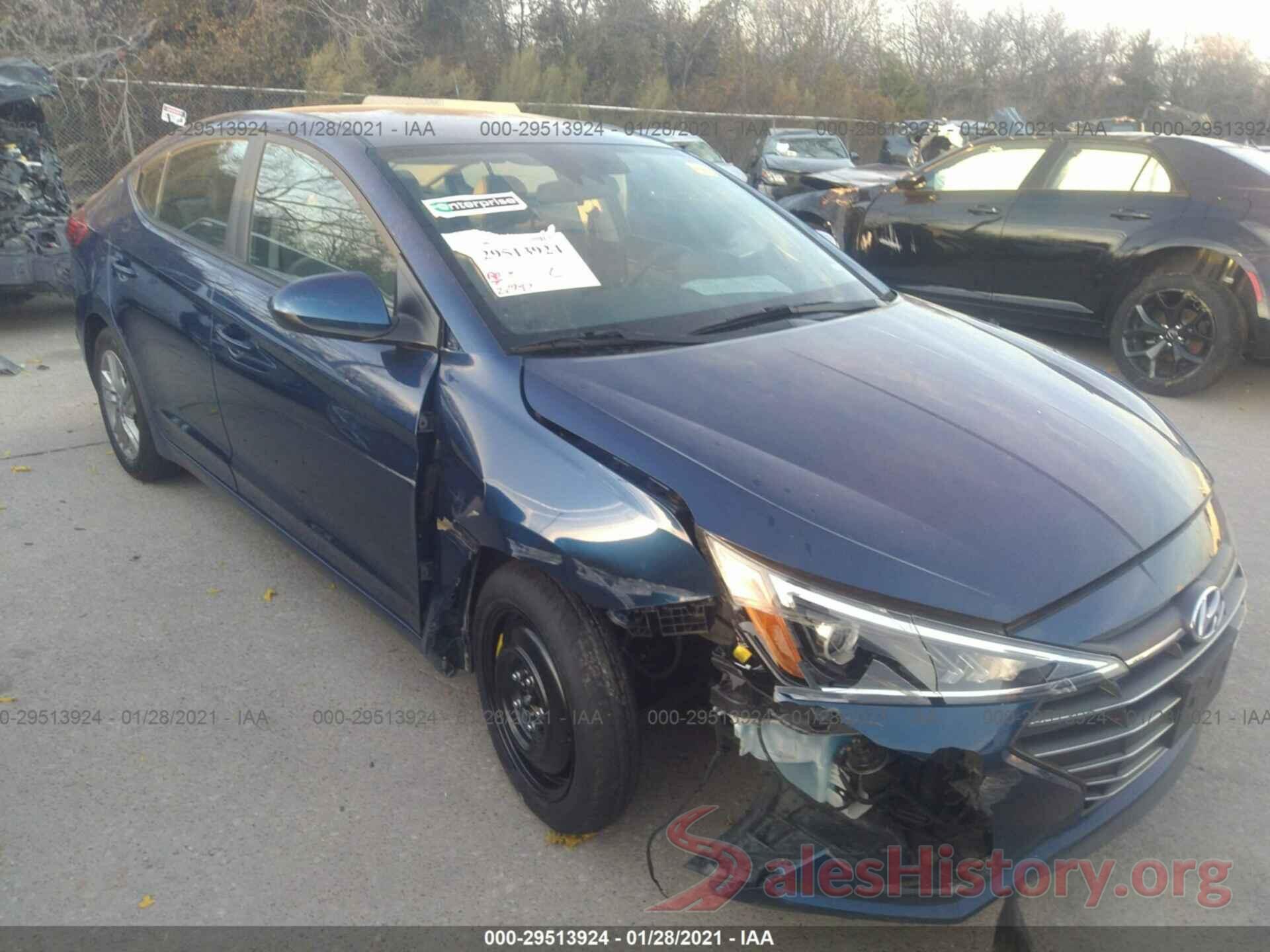 5NPD84LF1LH561610 2020 HYUNDAI ELANTRA