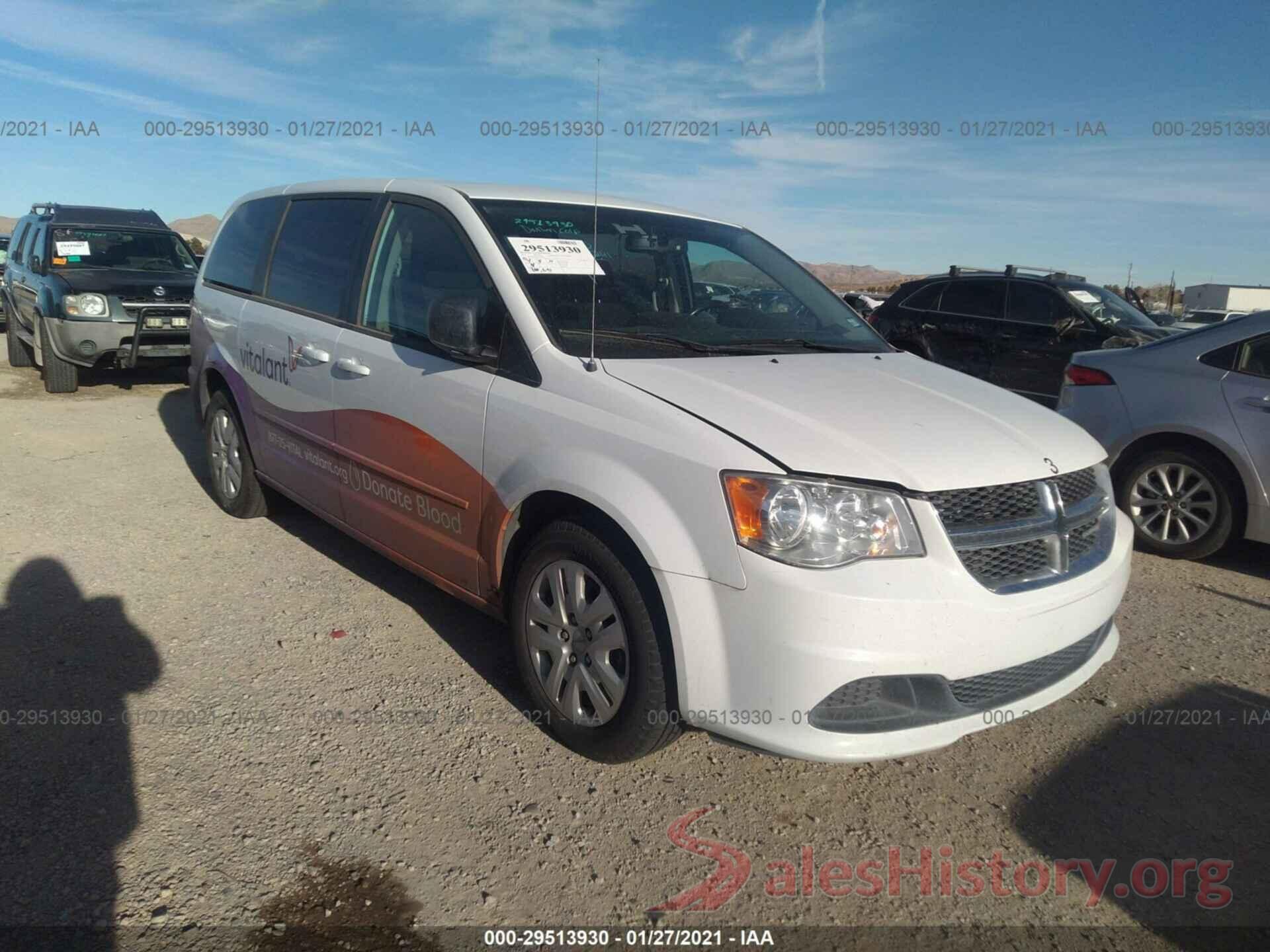 2C4RDGBG7HR736501 2017 DODGE GRAND CARAVAN