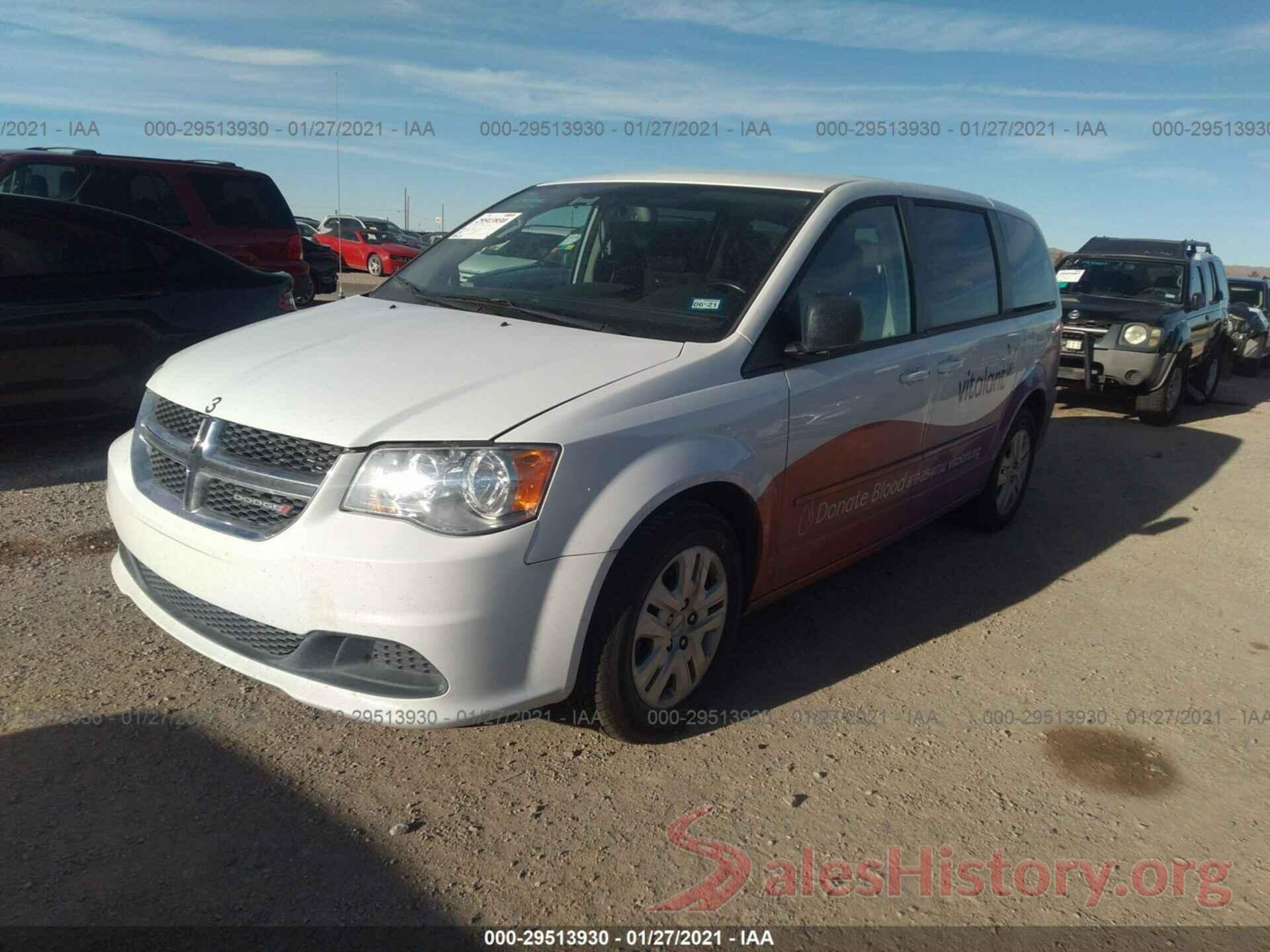 2C4RDGBG7HR736501 2017 DODGE GRAND CARAVAN