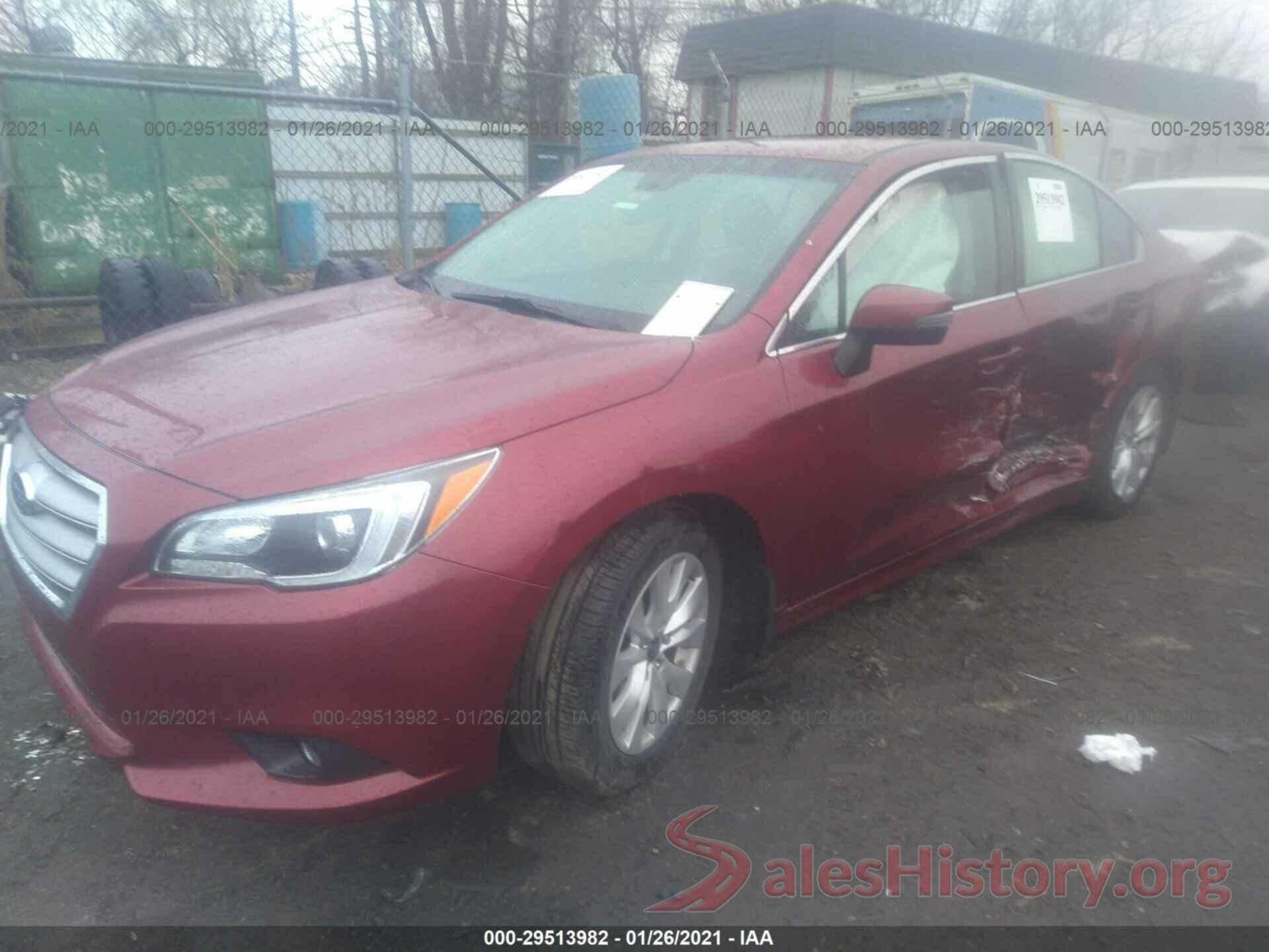 4S3BNAF64G3017842 2016 SUBARU LEGACY