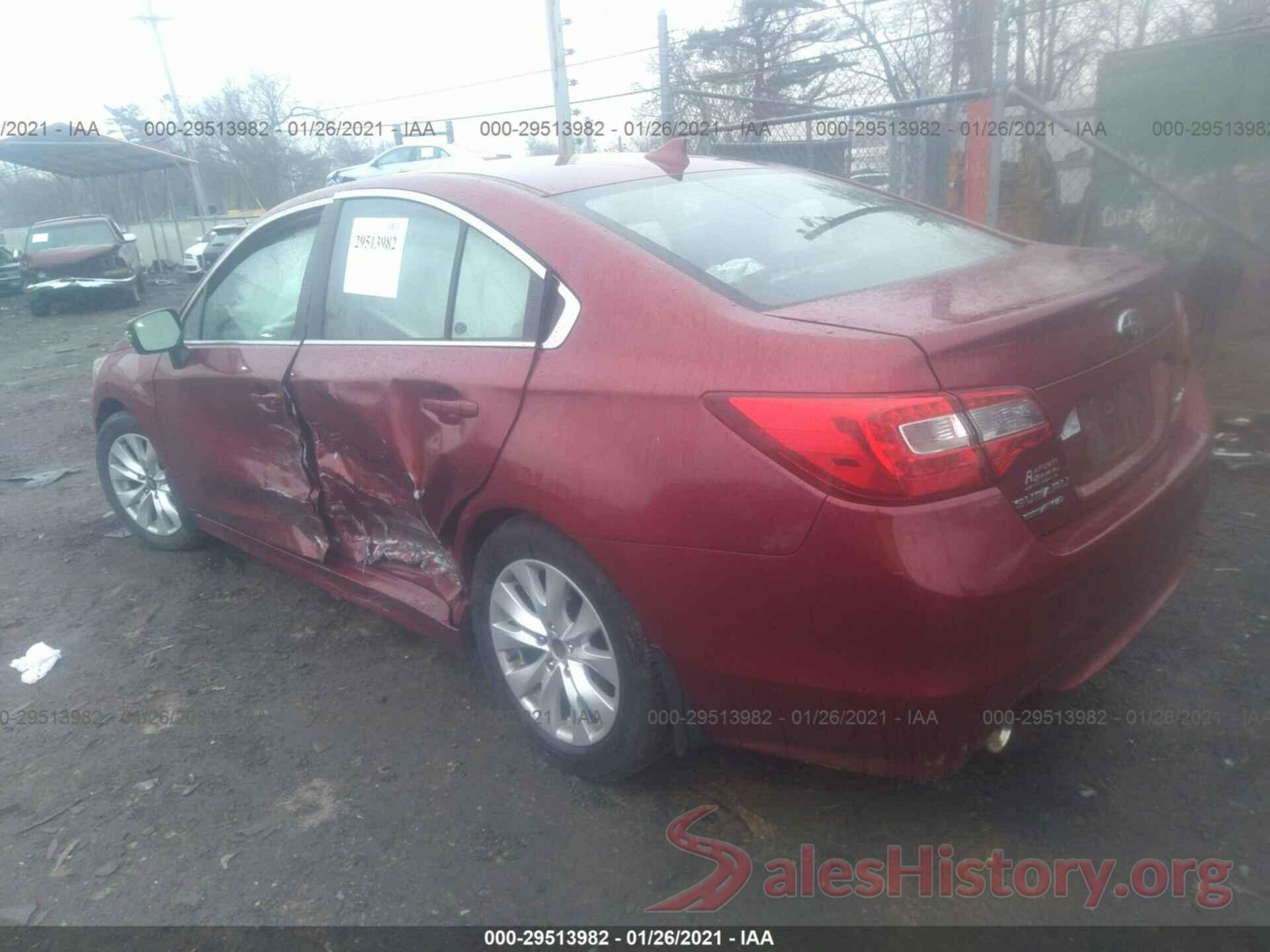 4S3BNAF64G3017842 2016 SUBARU LEGACY