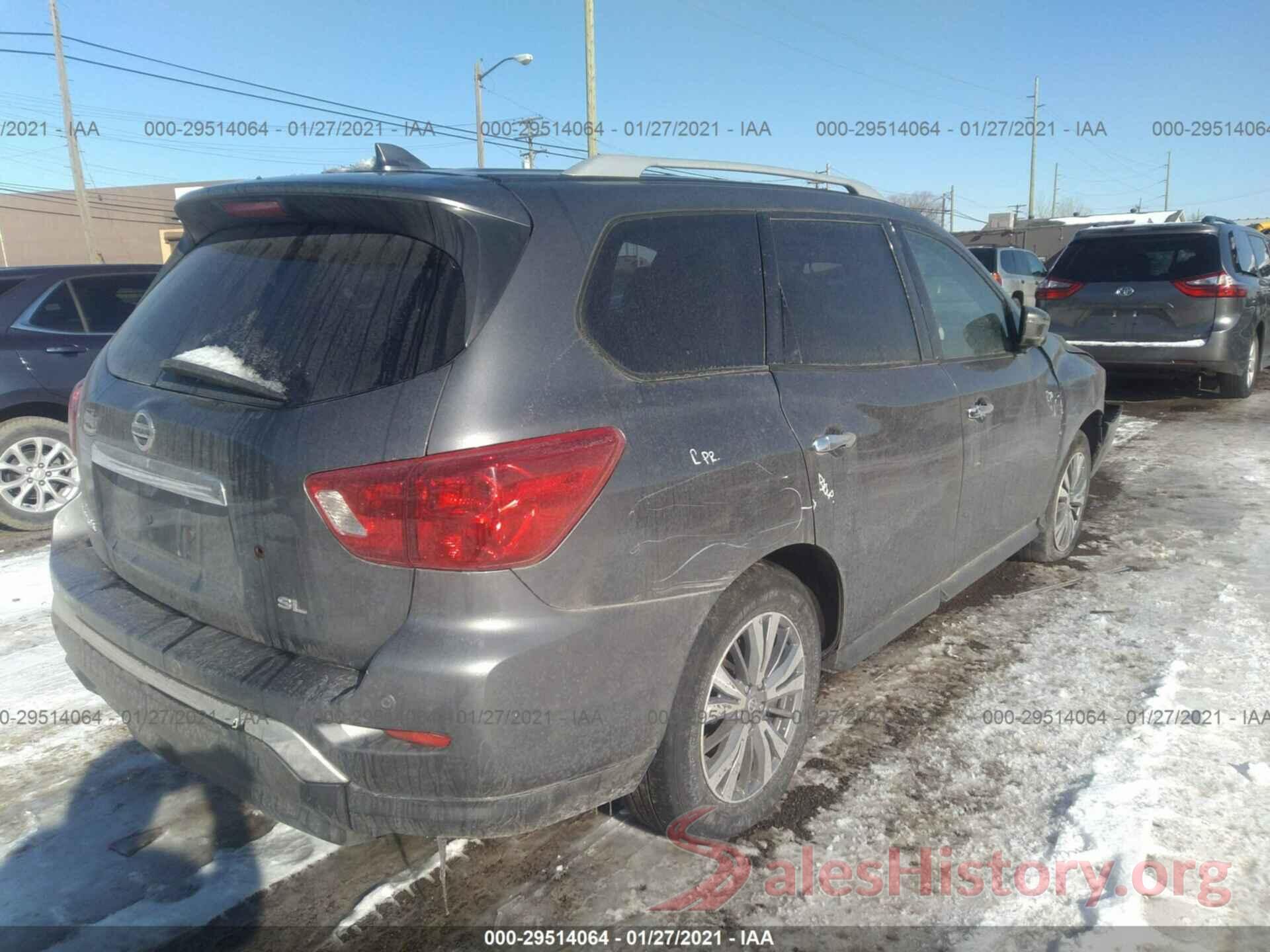 5N1DR2MN5KC617044 2019 NISSAN PATHFINDER