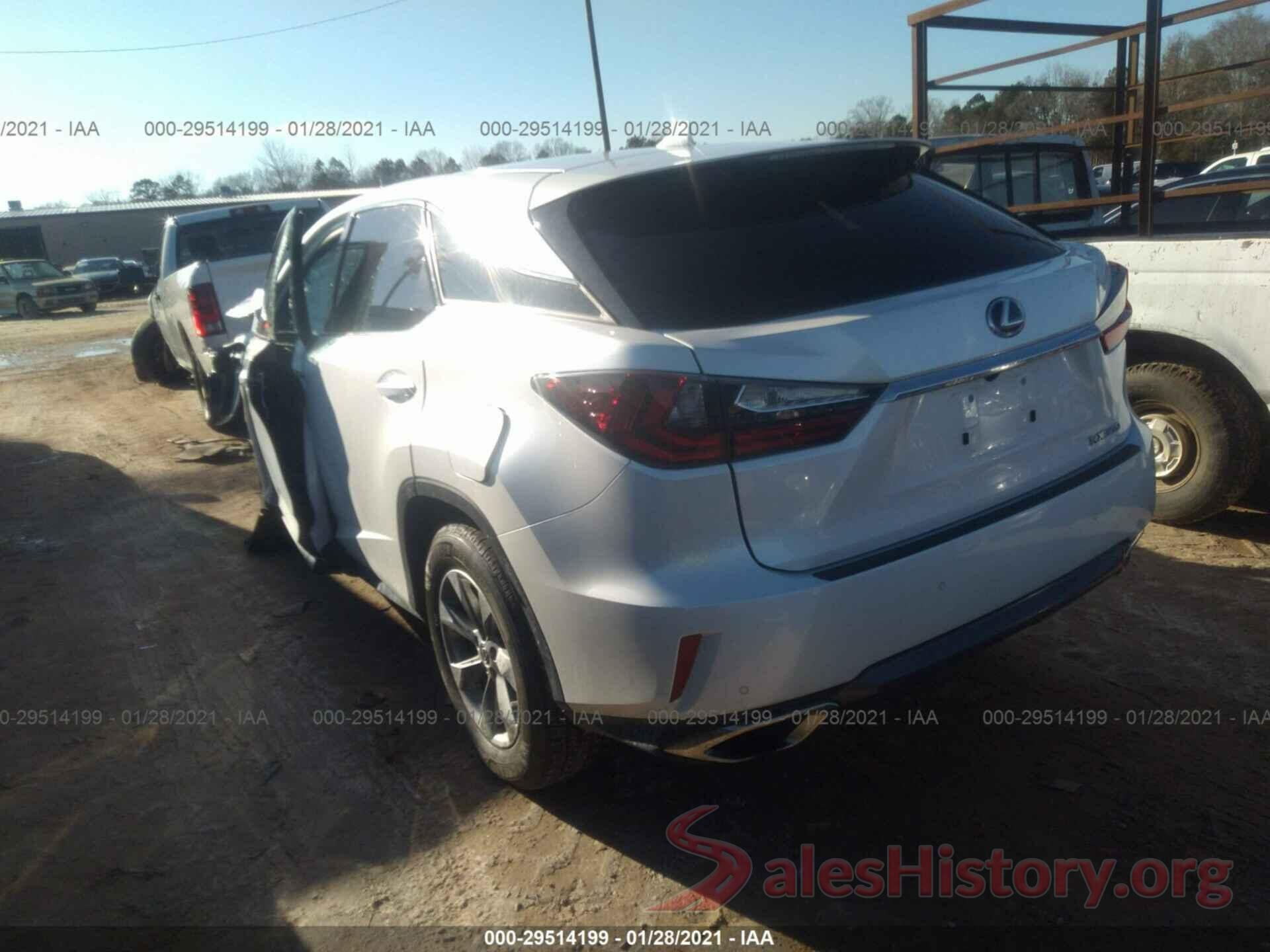 2T2ZZMCA2KC134263 2019 LEXUS RX