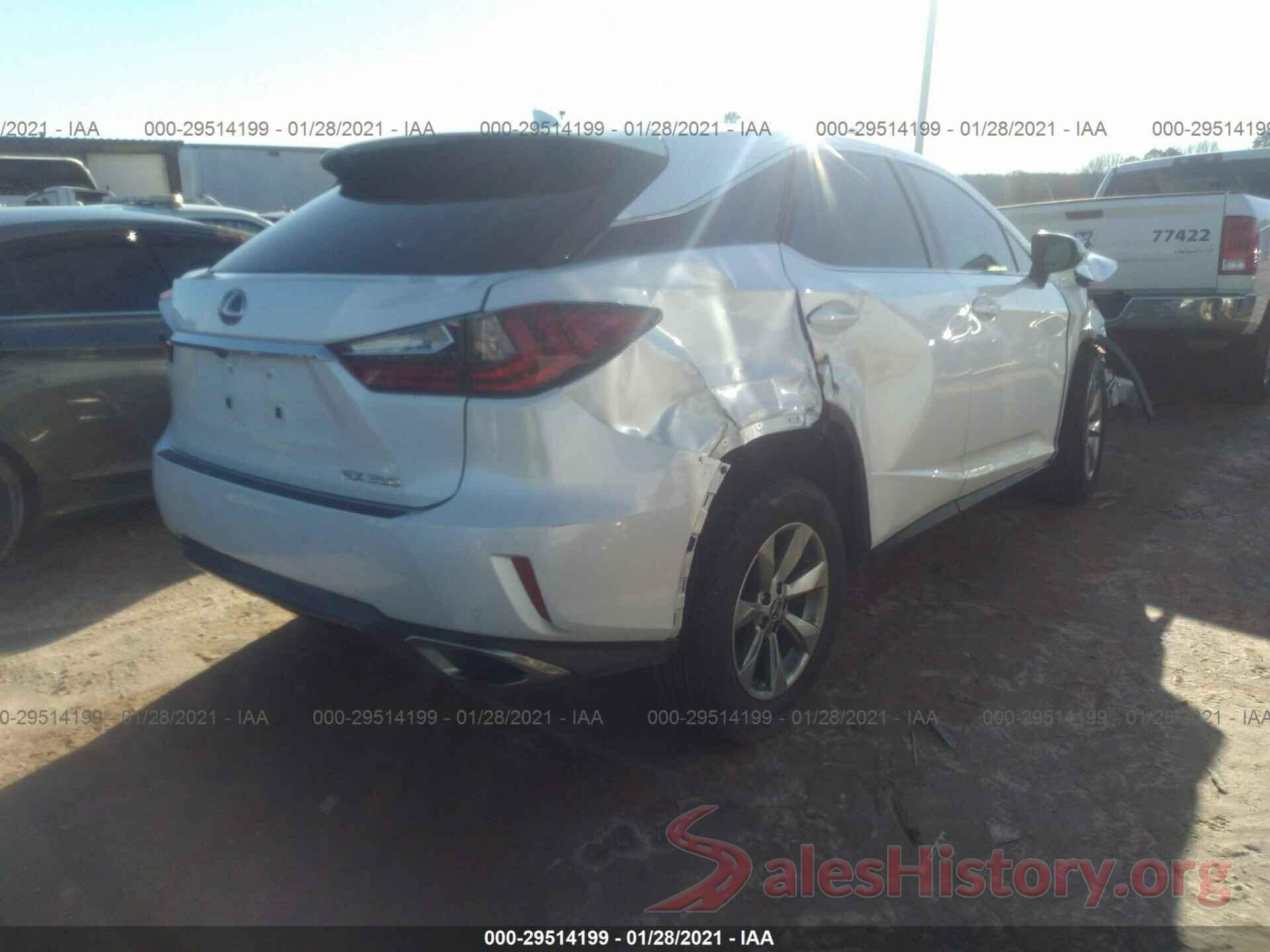 2T2ZZMCA2KC134263 2019 LEXUS RX