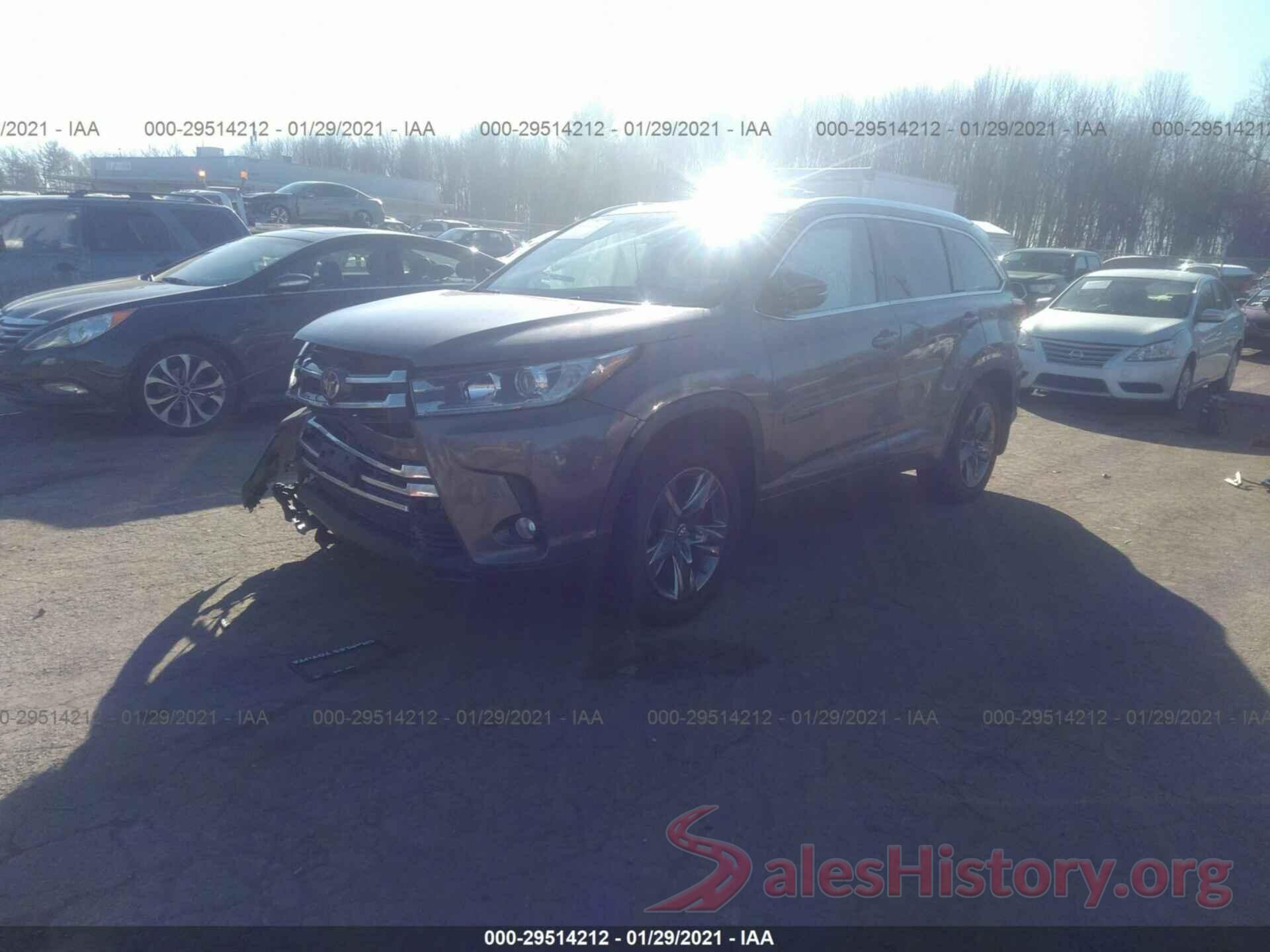 5TDDZRFH4JS840029 2018 TOYOTA HIGHLANDER