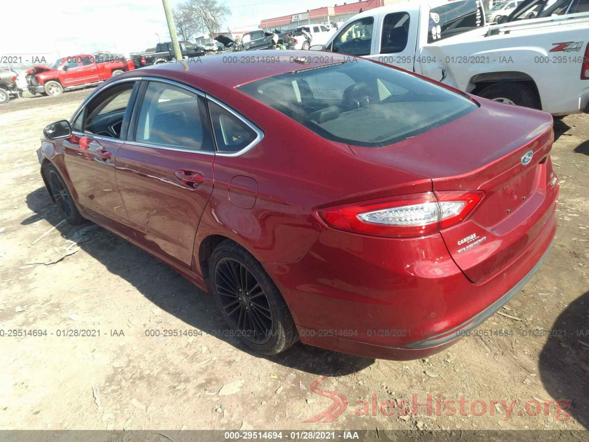 3FA6P0HDXGR300609 2016 FORD FUSION