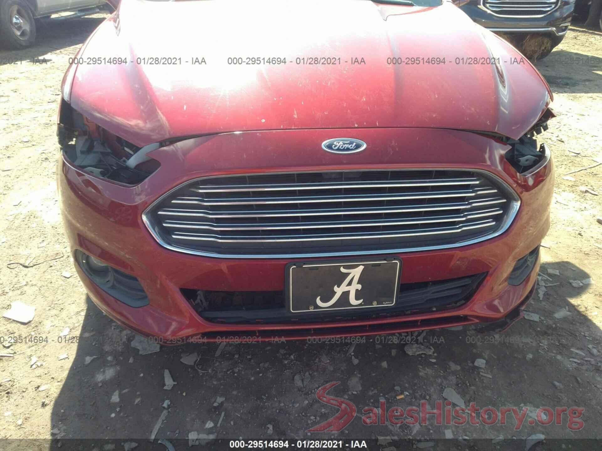 3FA6P0HDXGR300609 2016 FORD FUSION