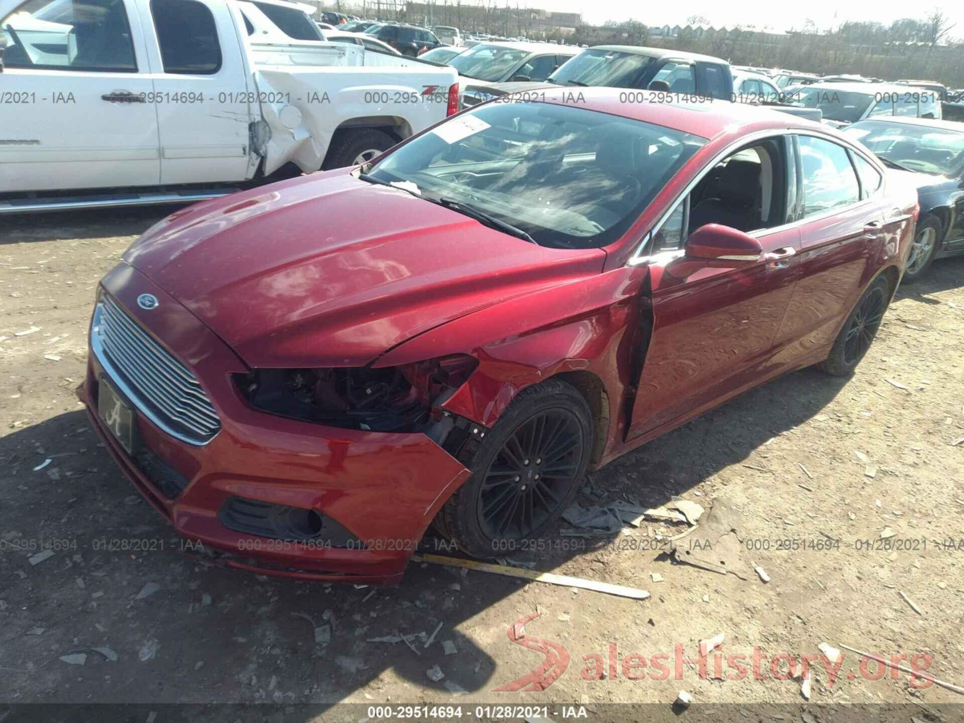 3FA6P0HDXGR300609 2016 FORD FUSION