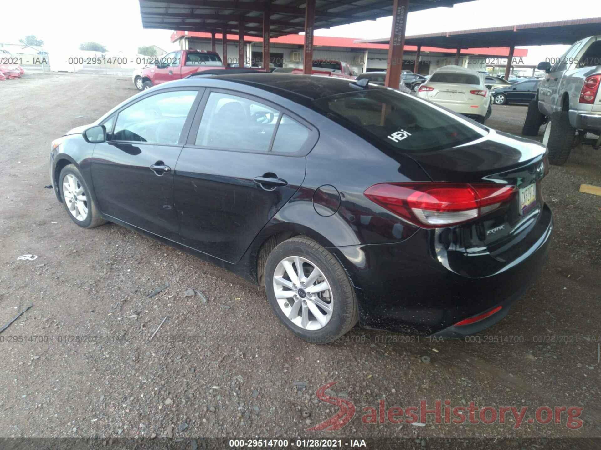 3KPFL4A70HE007246 2017 KIA FORTE