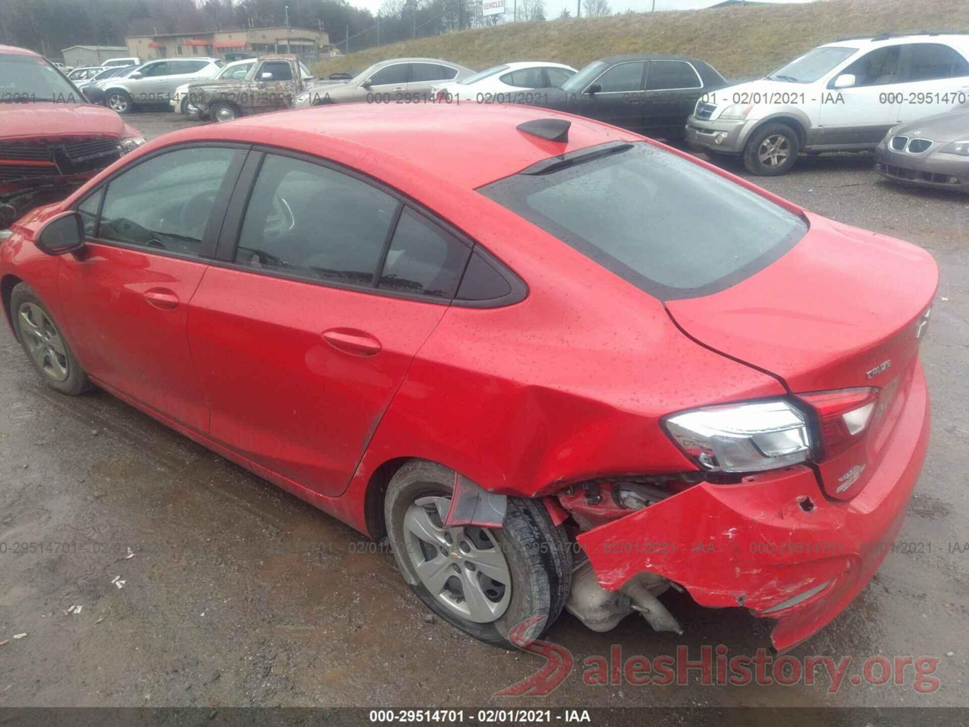 1G1BC5SM4J7160851 2018 CHEVROLET CRUZE