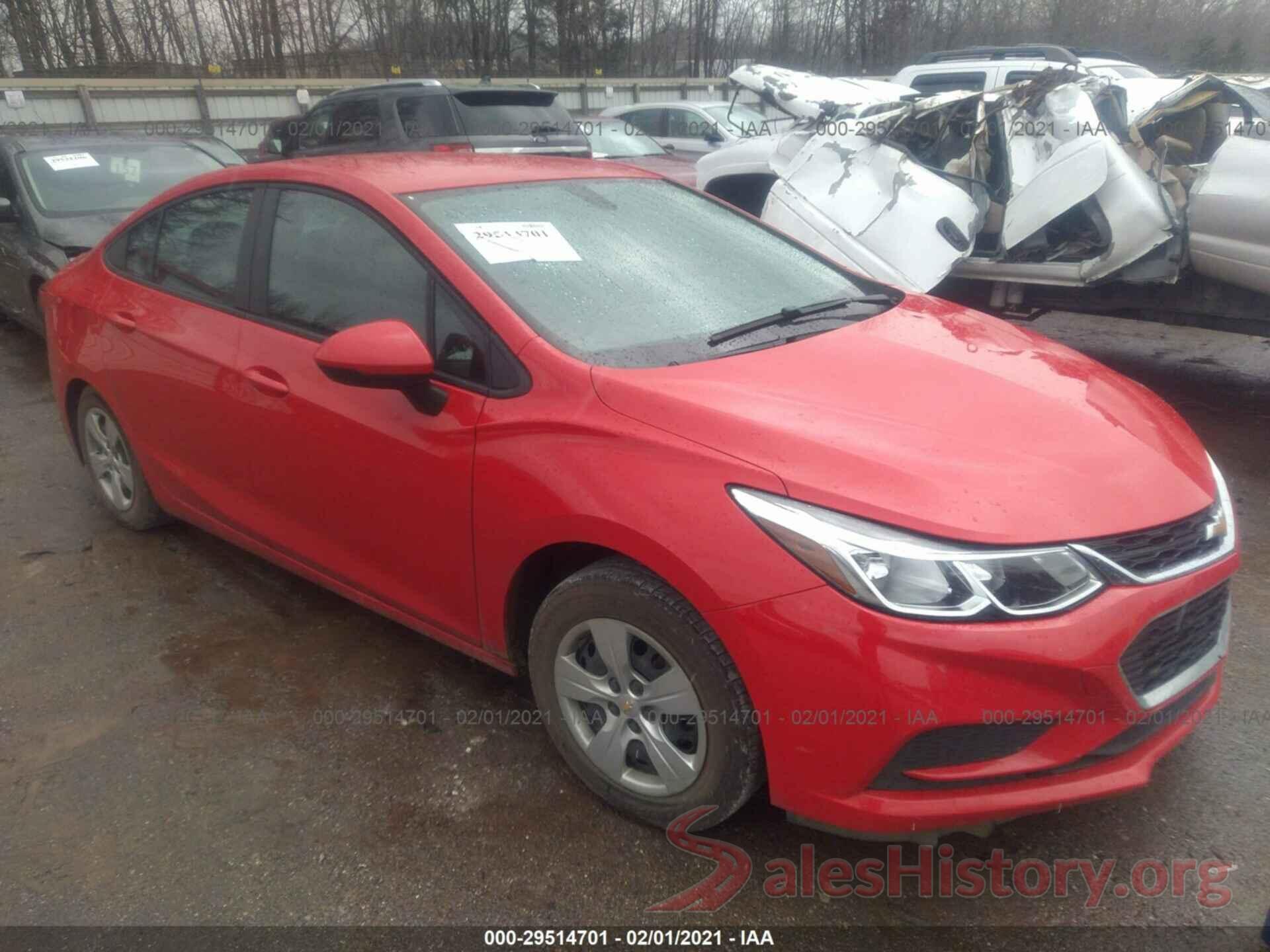 1G1BC5SM4J7160851 2018 CHEVROLET CRUZE