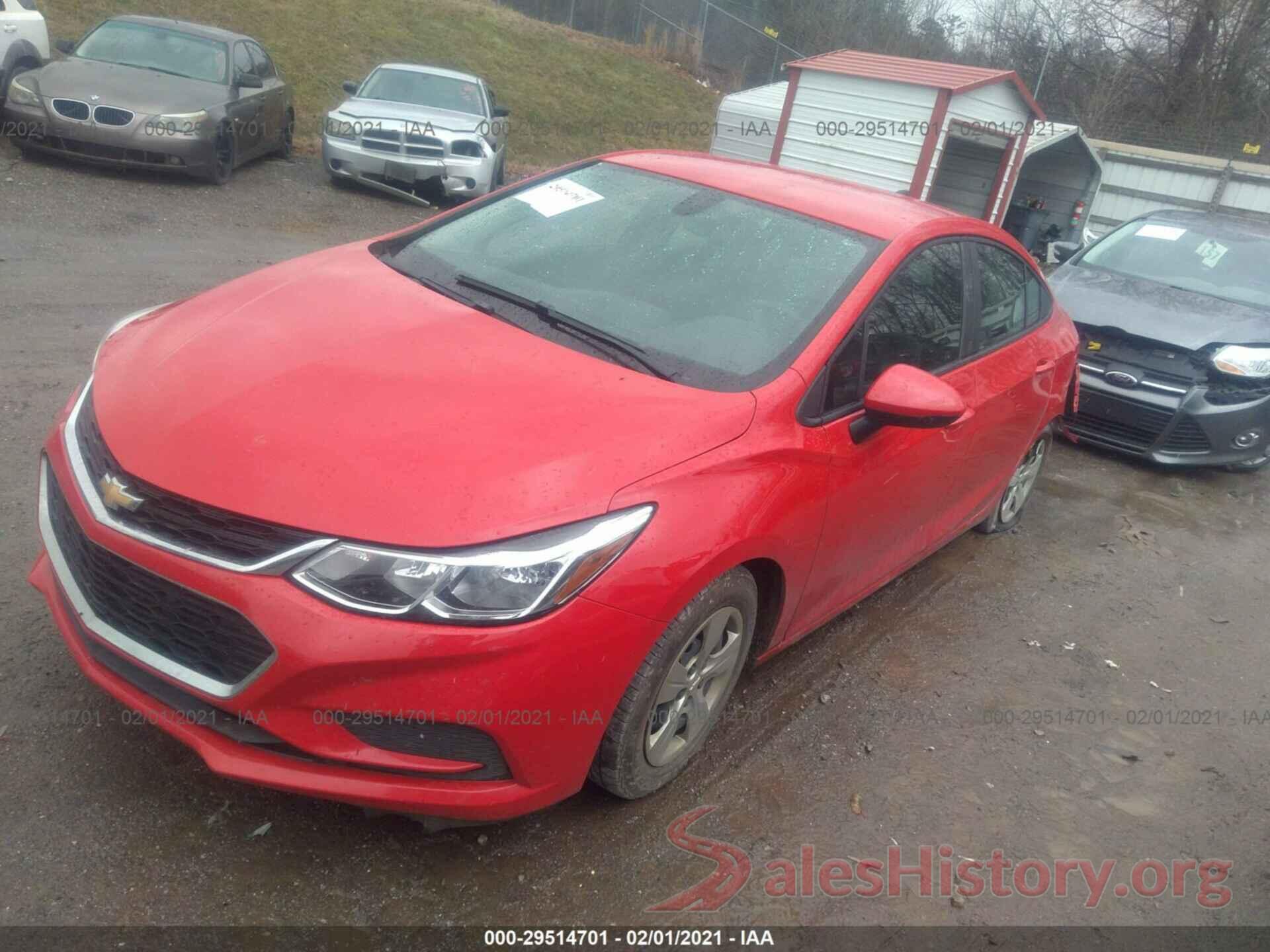 1G1BC5SM4J7160851 2018 CHEVROLET CRUZE