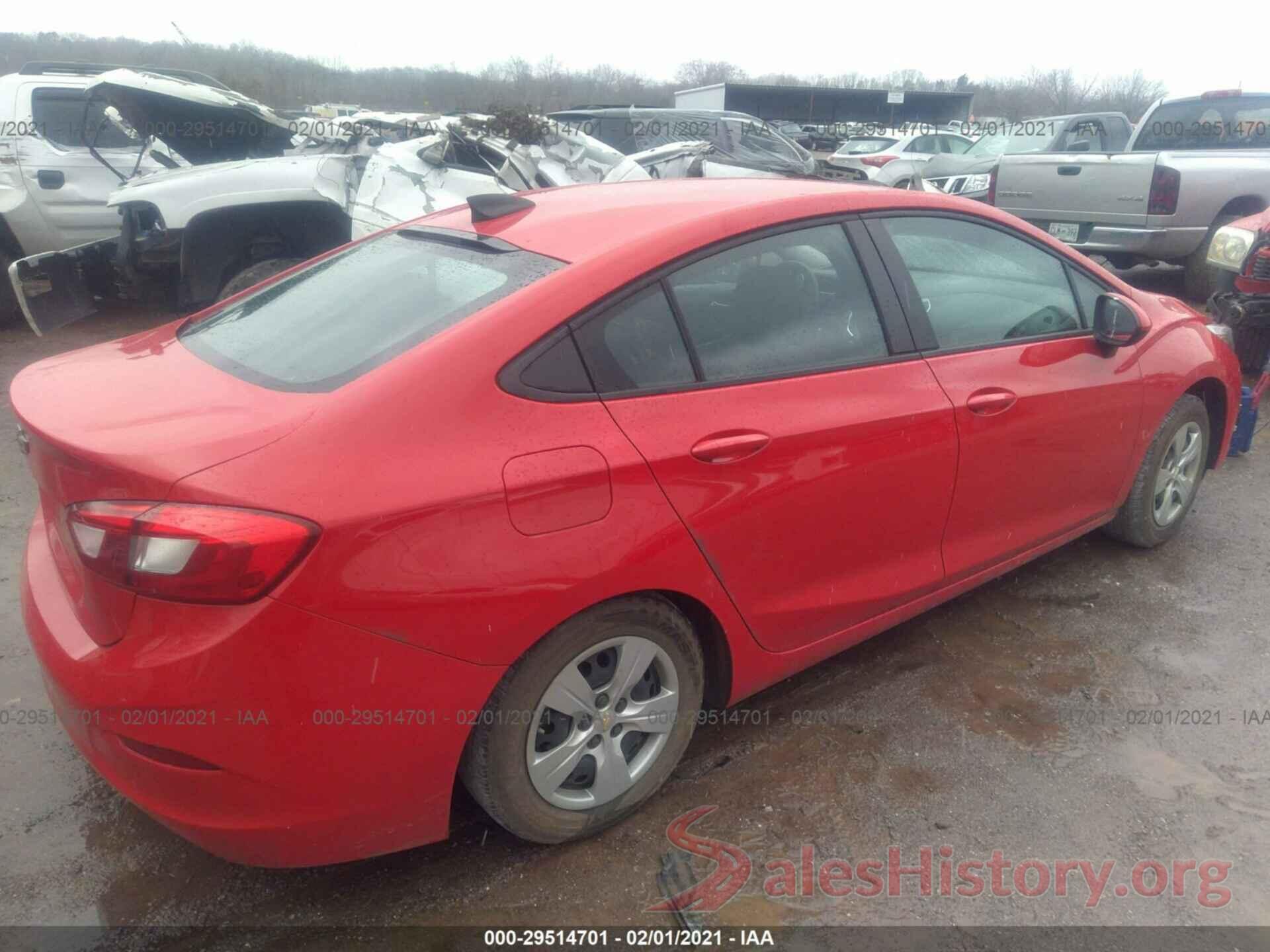 1G1BC5SM4J7160851 2018 CHEVROLET CRUZE