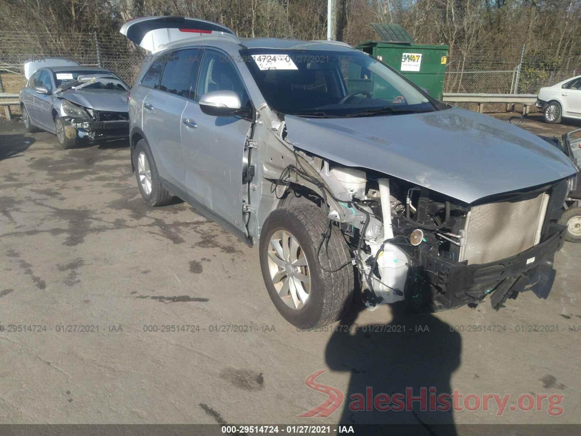 5XYPGDA31GG171208 2016 KIA SORENTO