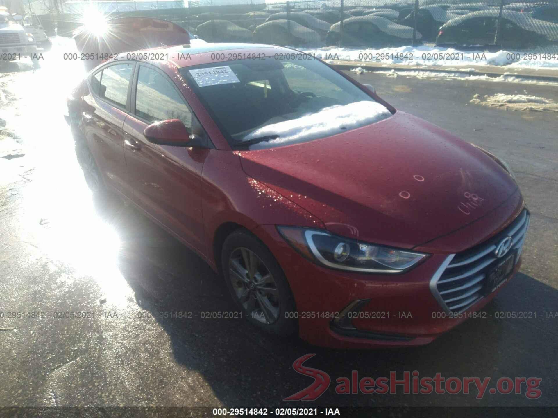 5NPD84LF7HH129840 2017 HYUNDAI ELANTRA