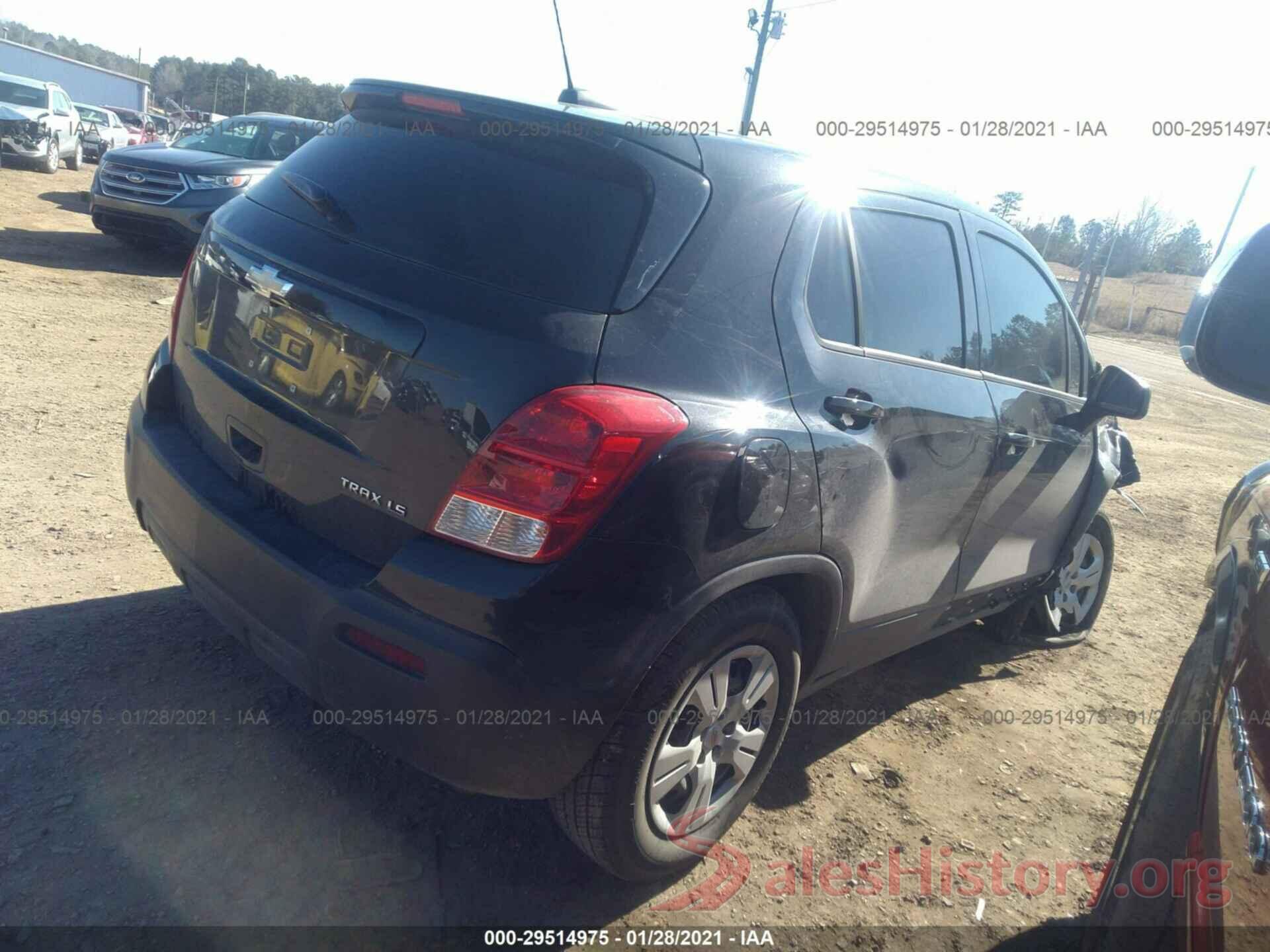 KL7CJKSB4GB652040 2016 CHEVROLET TRAX