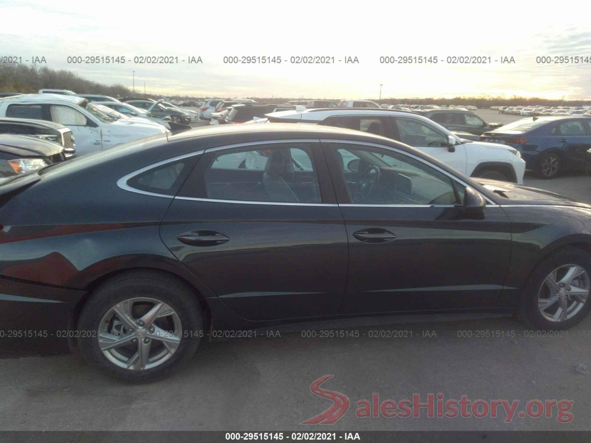 5NPEG4JA6MH070353 2021 HYUNDAI SONATA