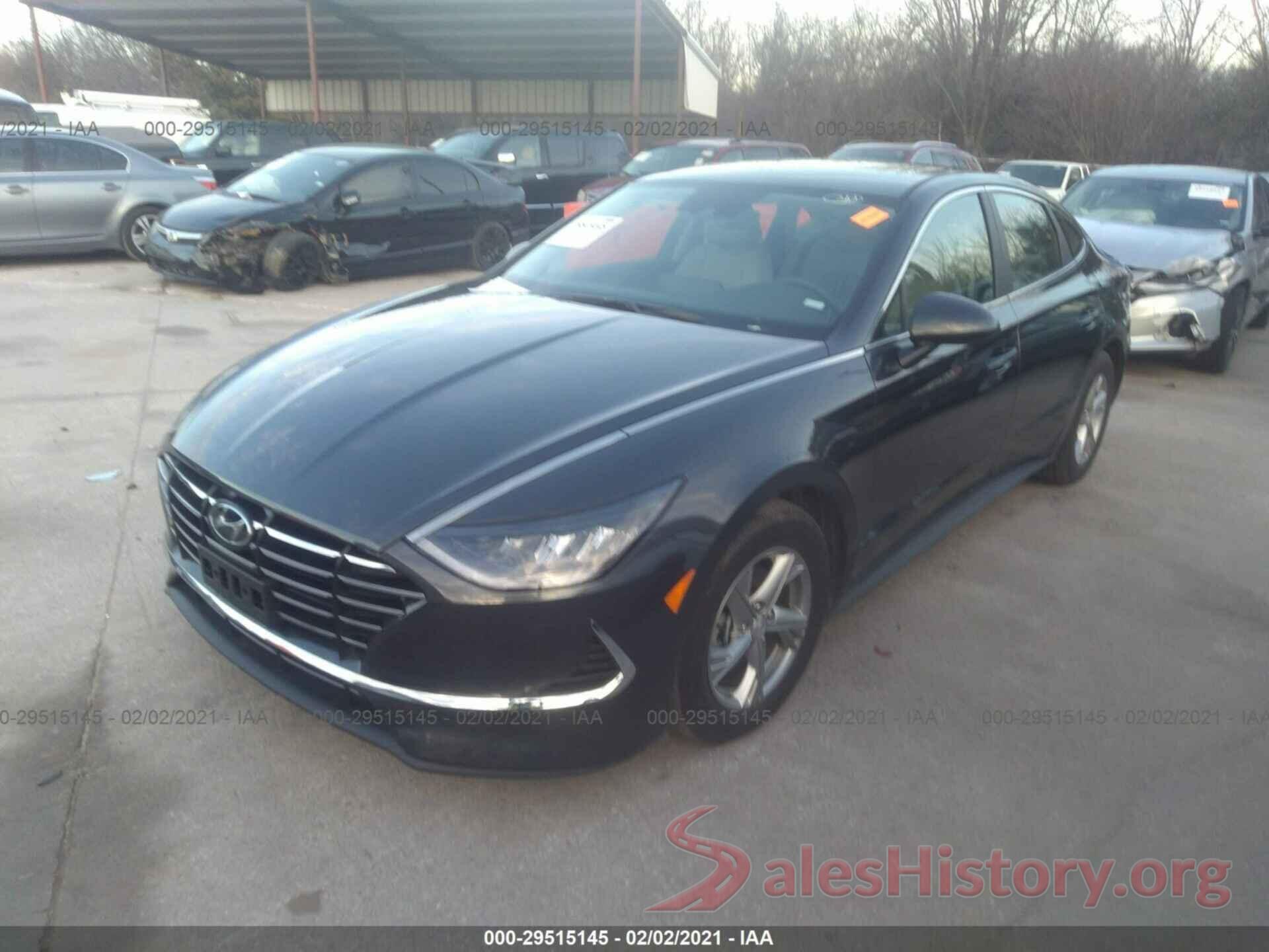 5NPEG4JA6MH070353 2021 HYUNDAI SONATA