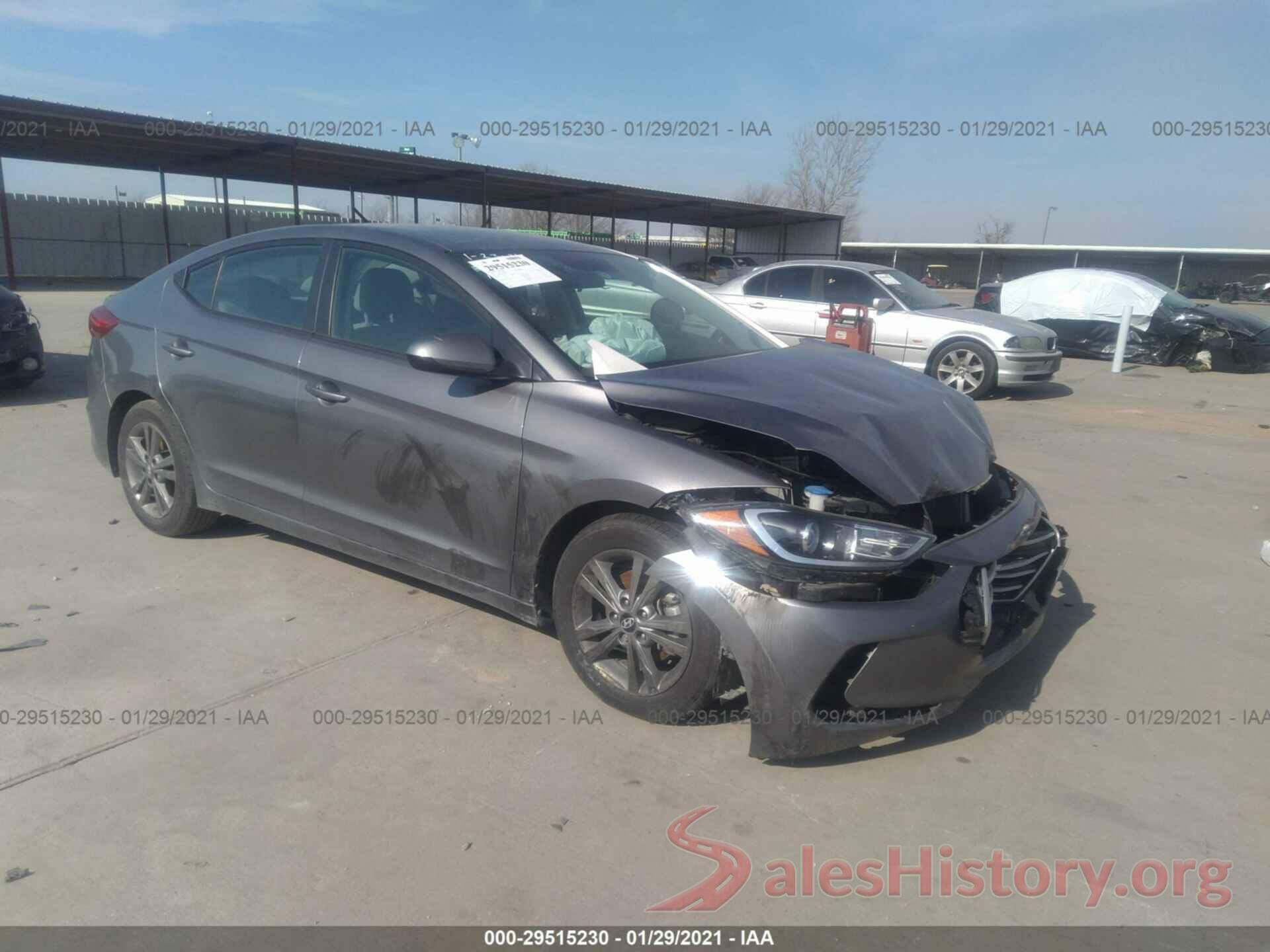 5NPD84LF3JH282737 2018 HYUNDAI ELANTRA