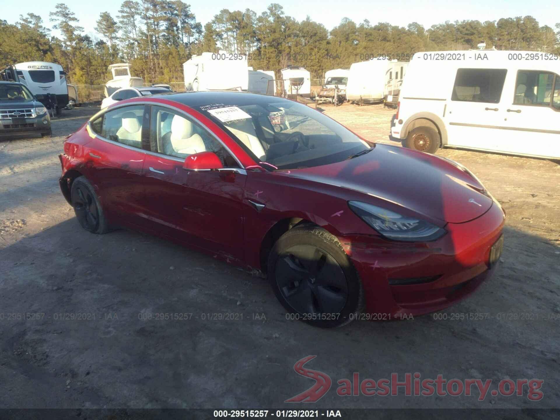 5YJ3E1EB8KF437750 2019 TESLA MODEL 3