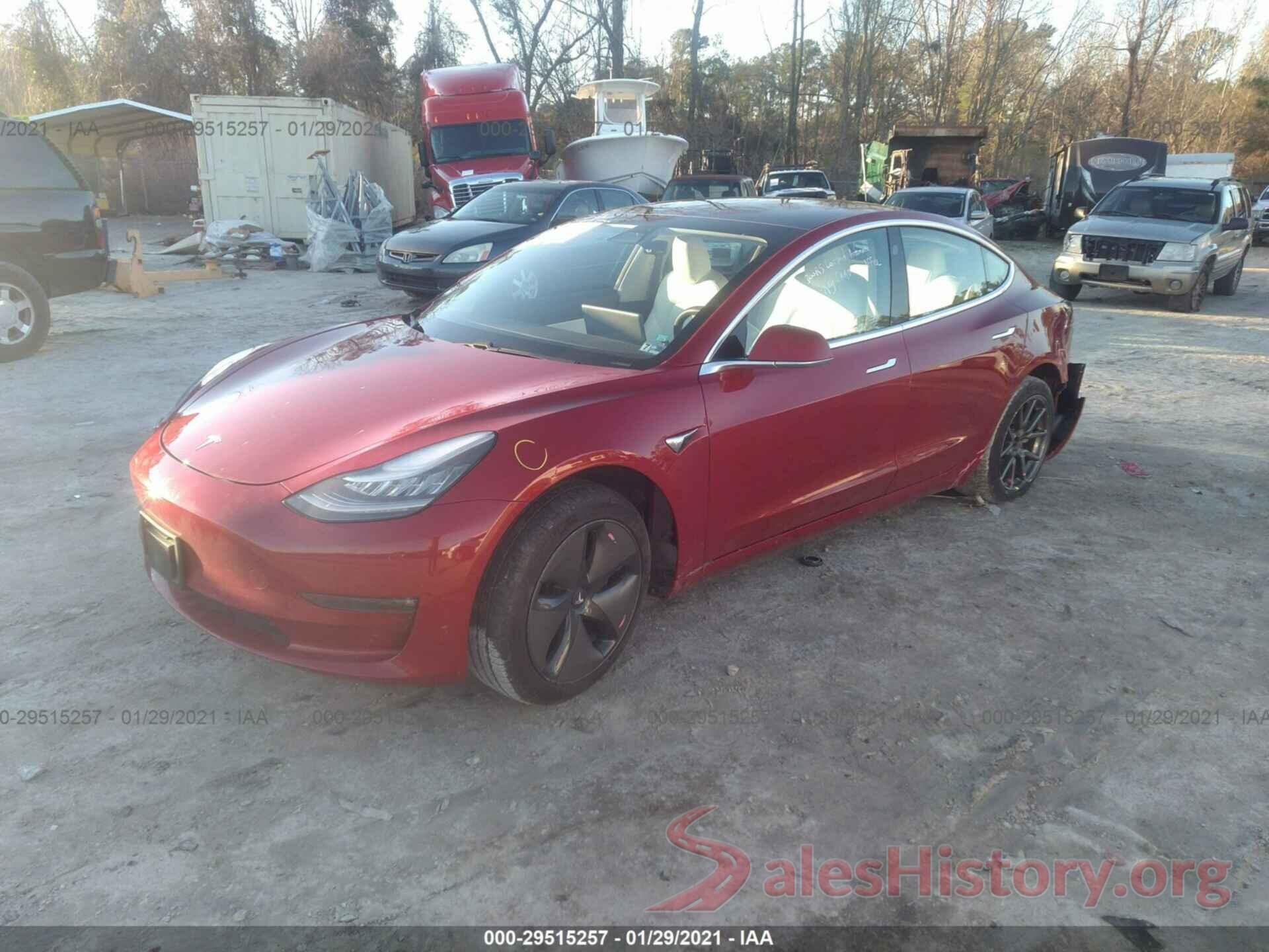 5YJ3E1EB8KF437750 2019 TESLA MODEL 3