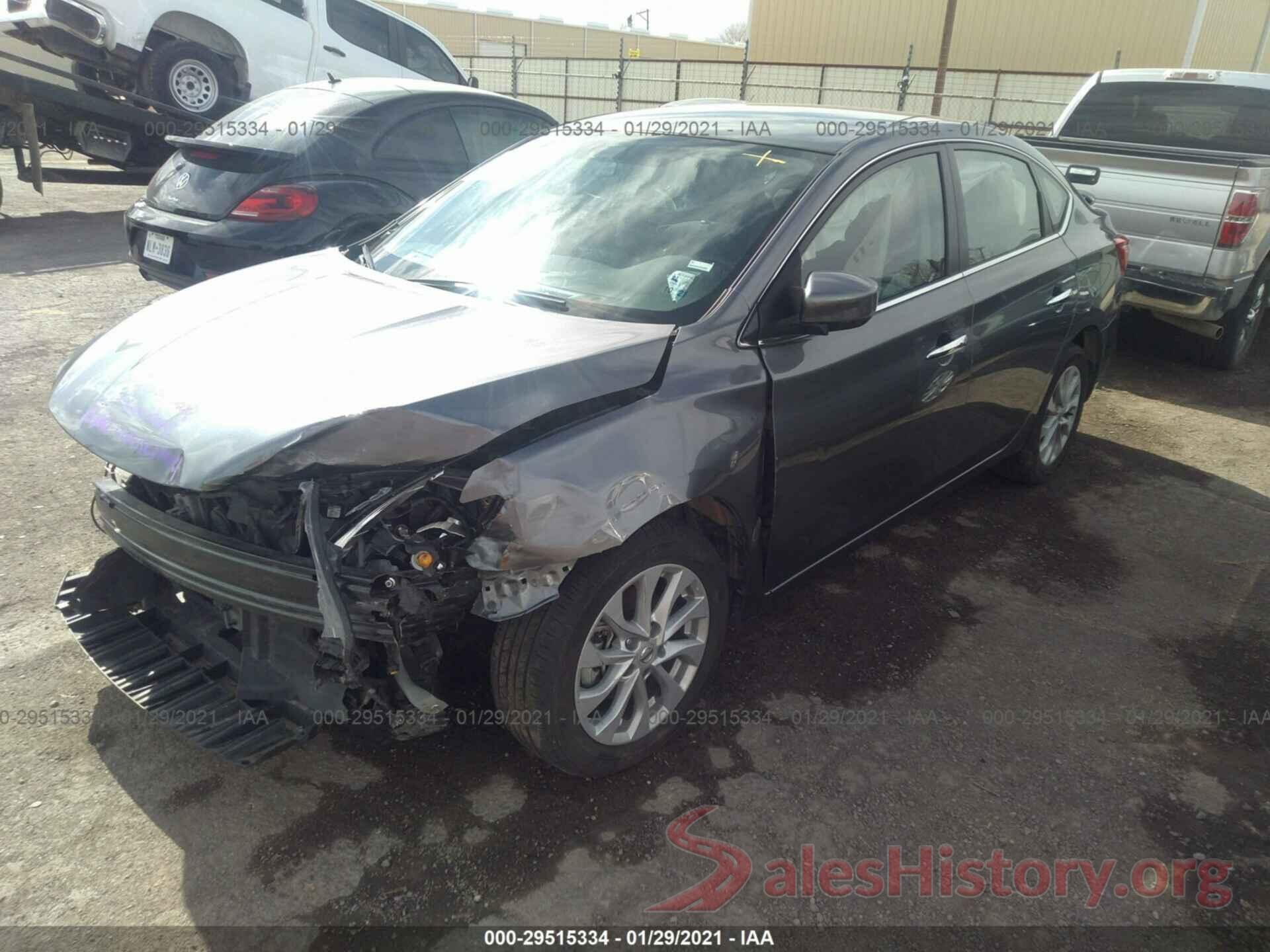 3N1AB7AP8KY414058 2019 NISSAN SENTRA