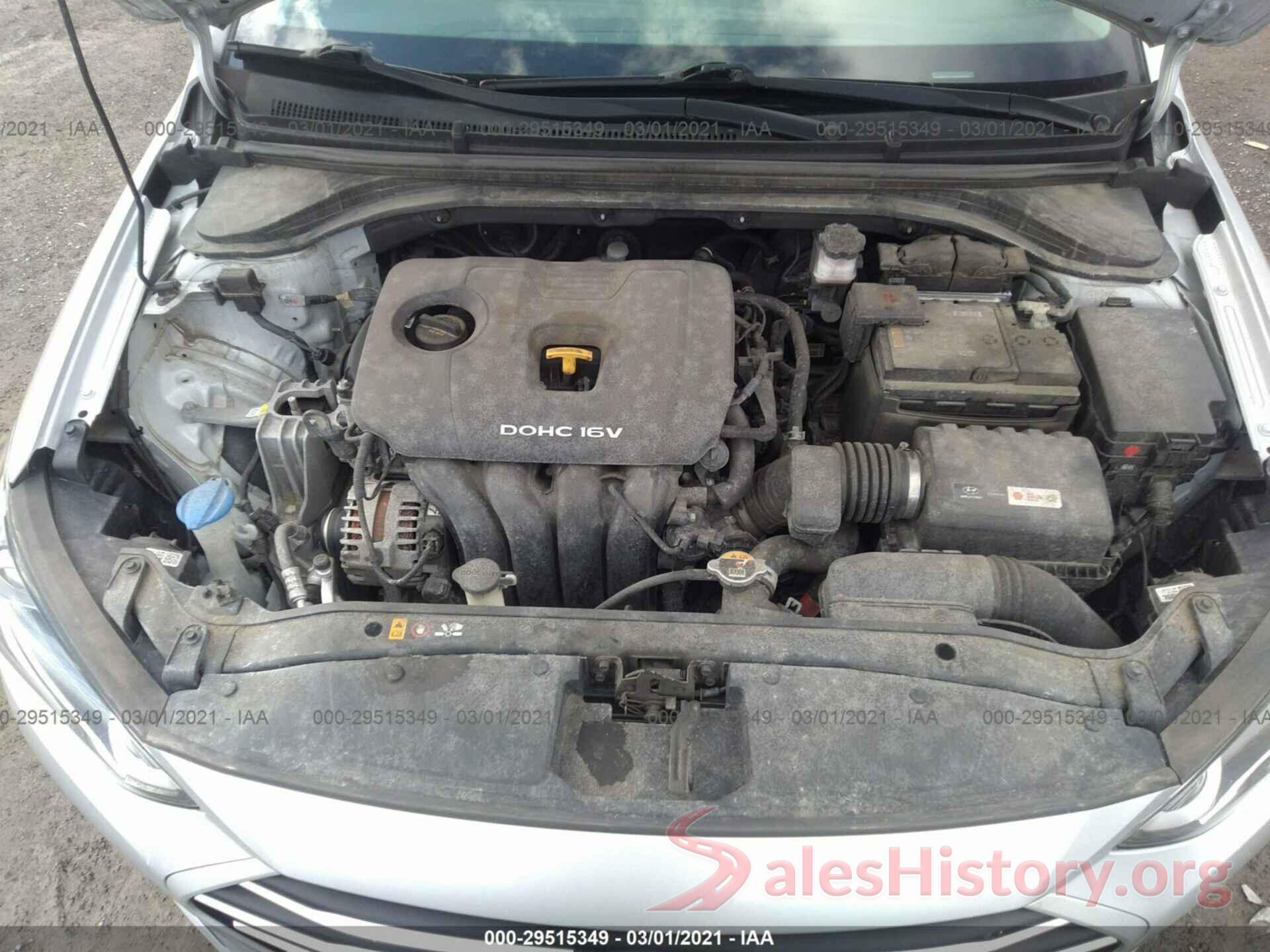 KMHD74LF1JU519309 2018 HYUNDAI ELANTRA