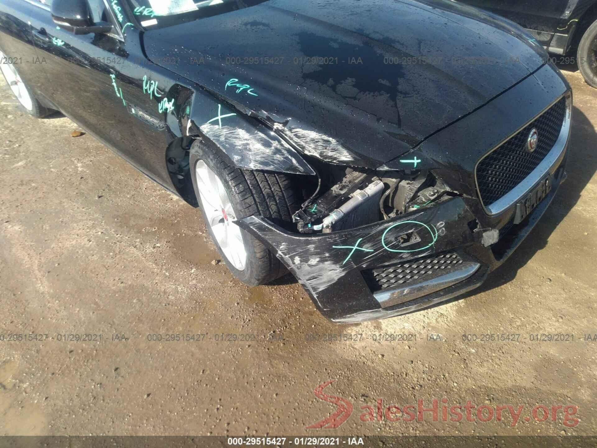 SAJBD4FX9KCY79512 2019 JAGUAR XF