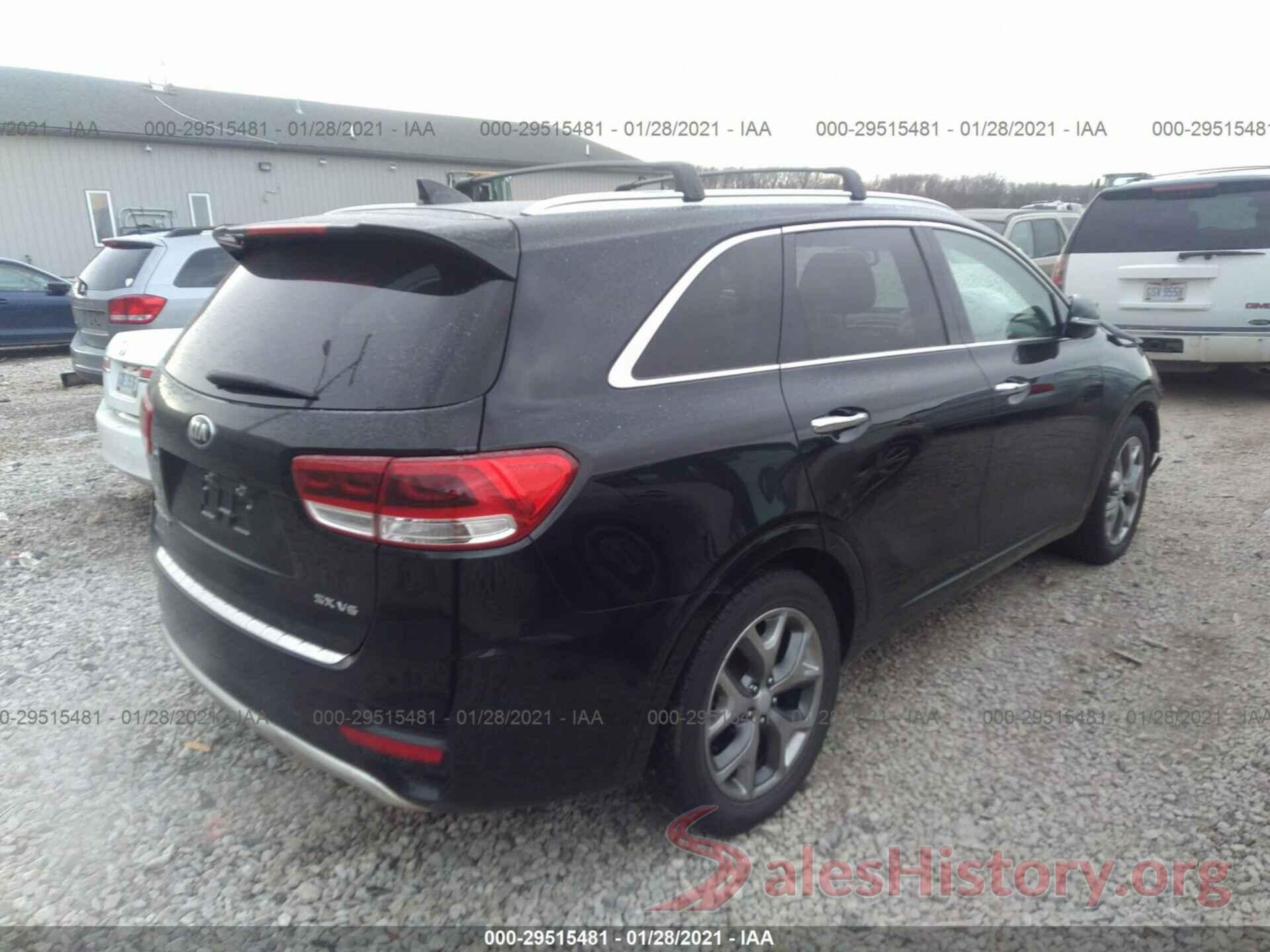 5XYPK4A53GG092378 2016 KIA SORENTO