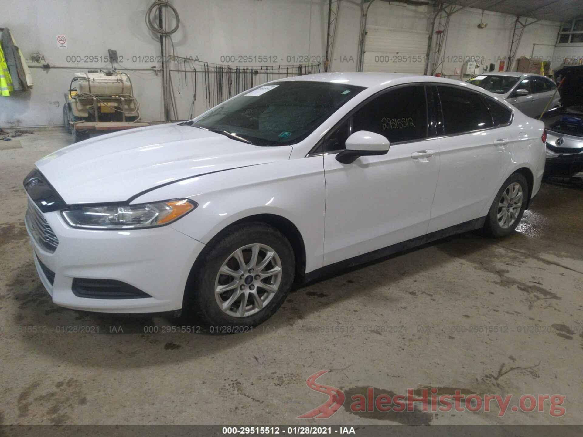 1FA6P0G76G5114886 2016 FORD FUSION