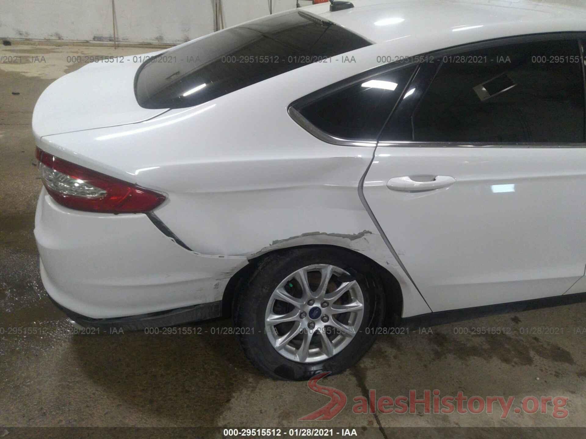 1FA6P0G76G5114886 2016 FORD FUSION