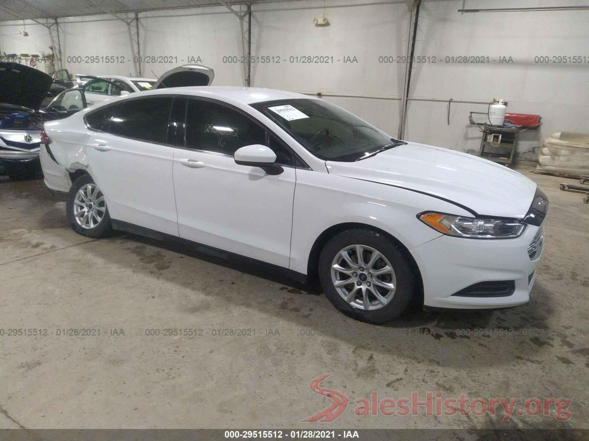 1FA6P0G76G5114886 2016 FORD FUSION