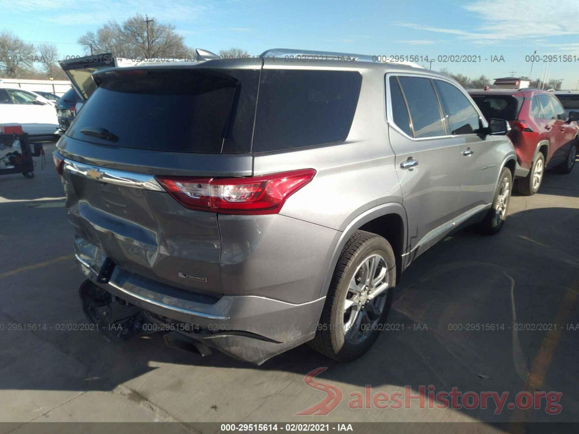 1GNERKKW8JJ228422 2018 CHEVROLET TRAVERSE