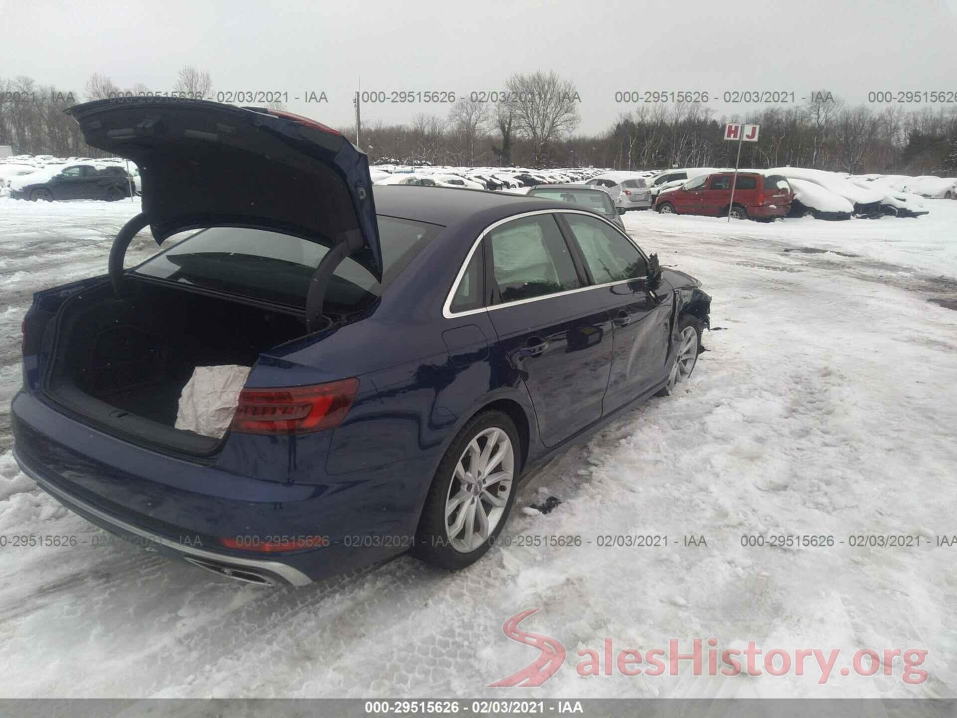 WAUENAF40KA026048 2019 AUDI A4