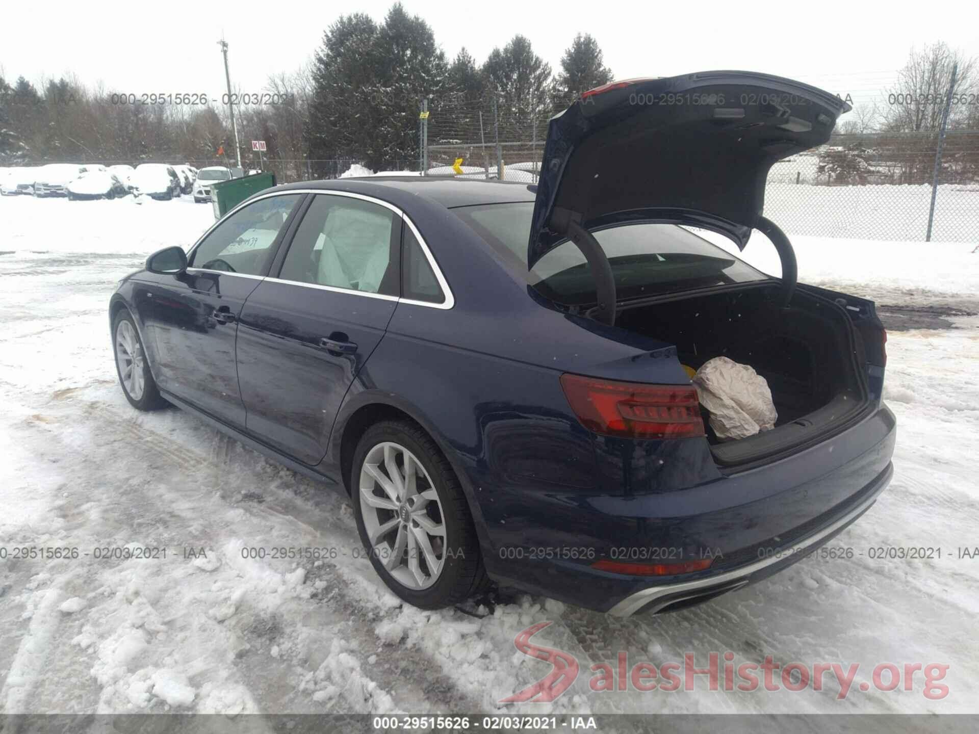 WAUENAF40KA026048 2019 AUDI A4