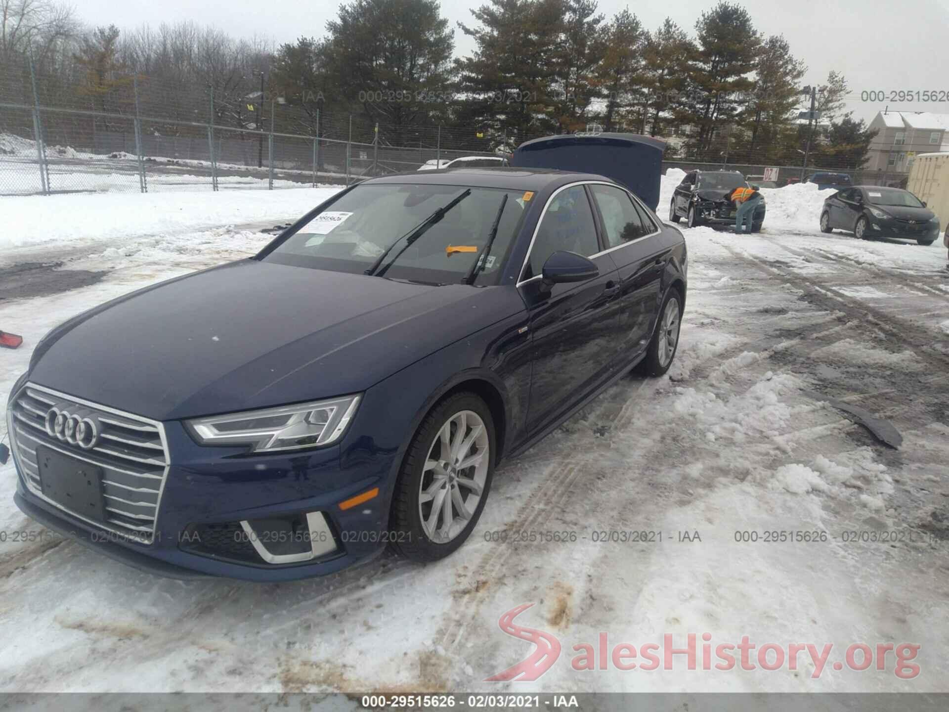 WAUENAF40KA026048 2019 AUDI A4