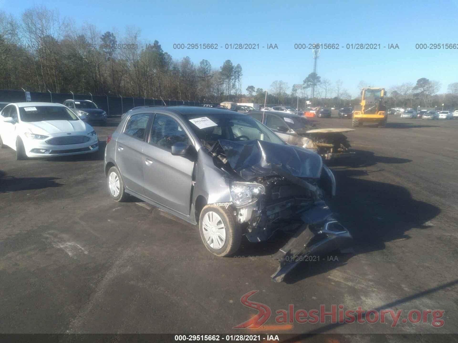 ML32A3HJ3KH012686 2019 MITSUBISHI MIRAGE