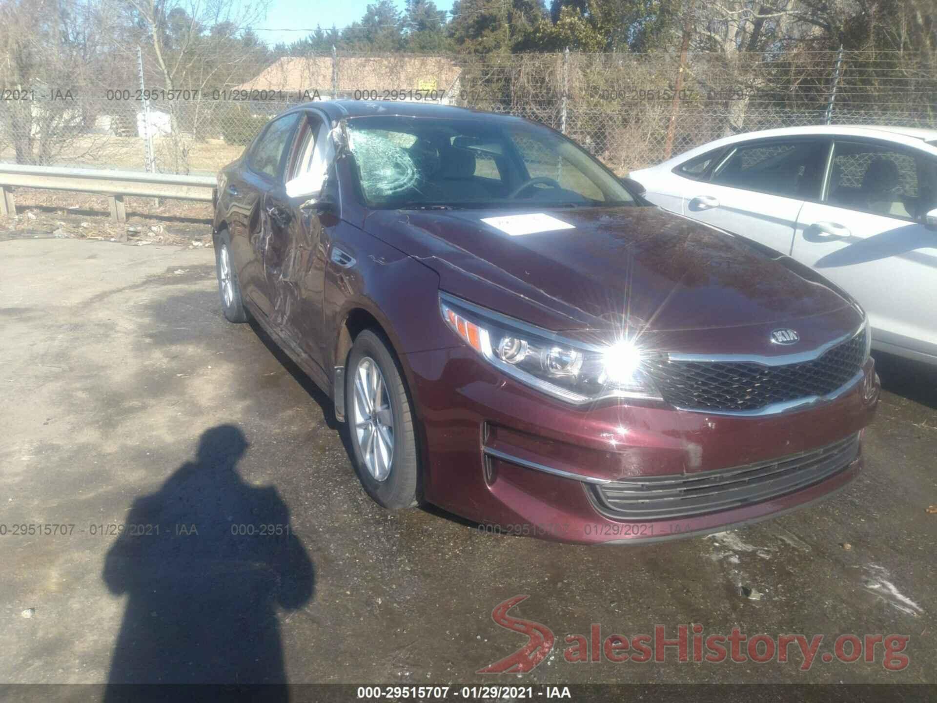 5XXGT4L32GG097505 2016 KIA OPTIMA