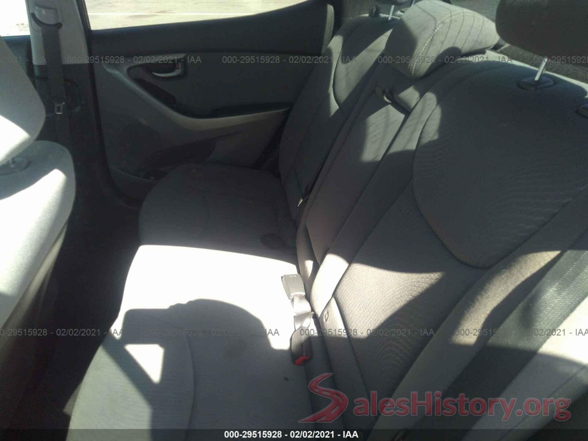 KMHDH4AE0GU487663 2016 HYUNDAI ELANTRA