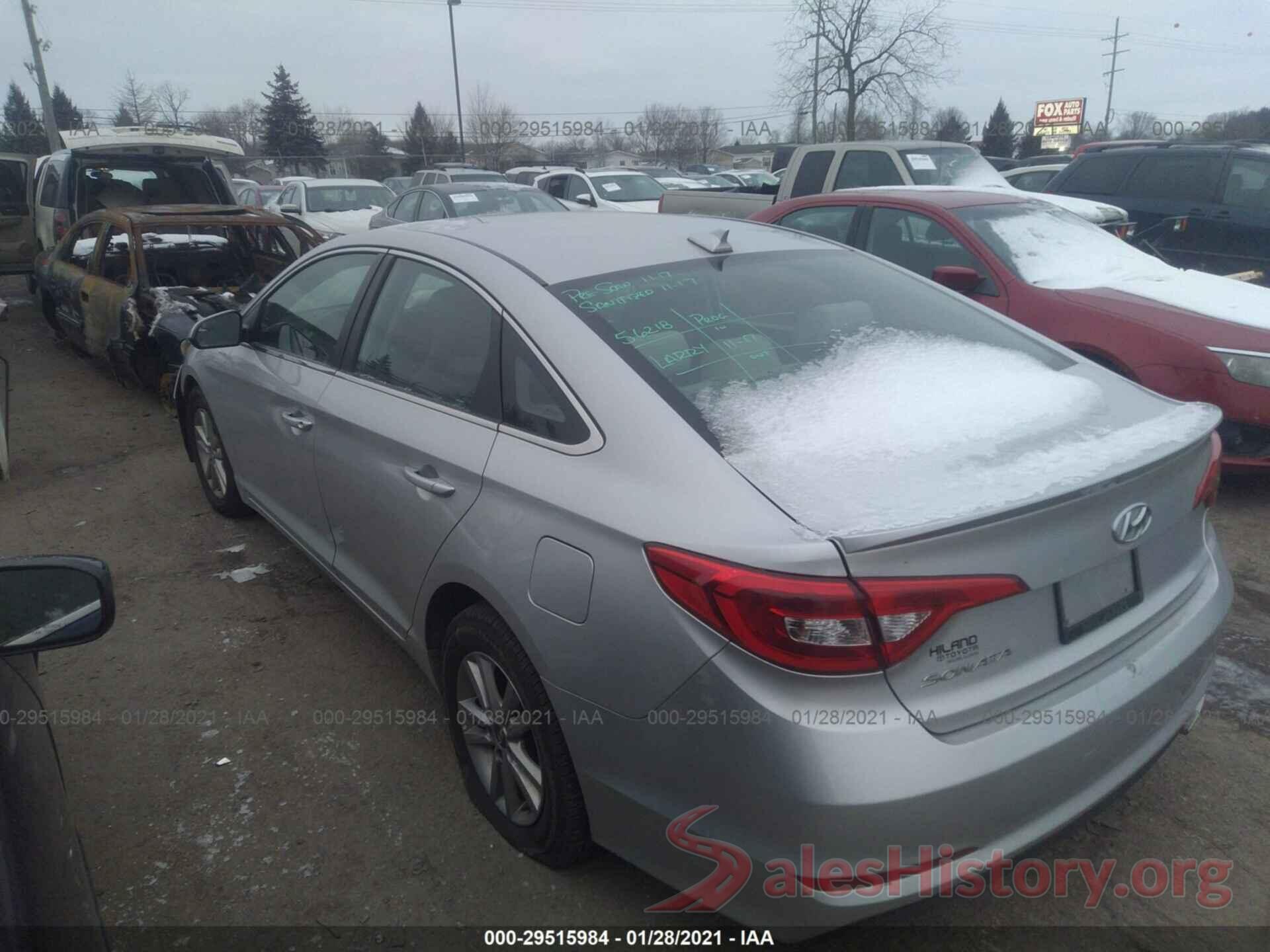 5NPE24AF3GH416826 2016 HYUNDAI SONATA