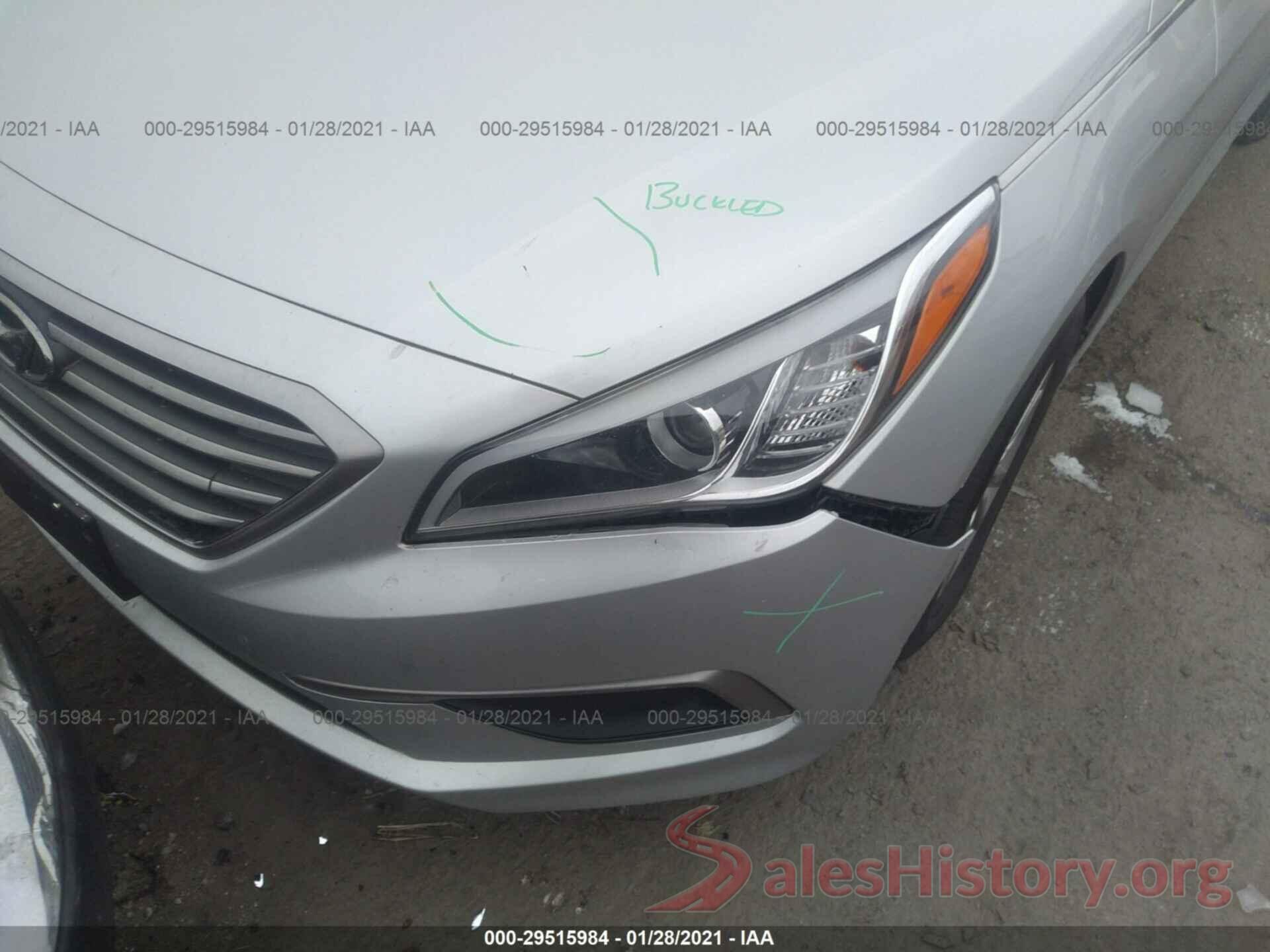 5NPE24AF3GH416826 2016 HYUNDAI SONATA