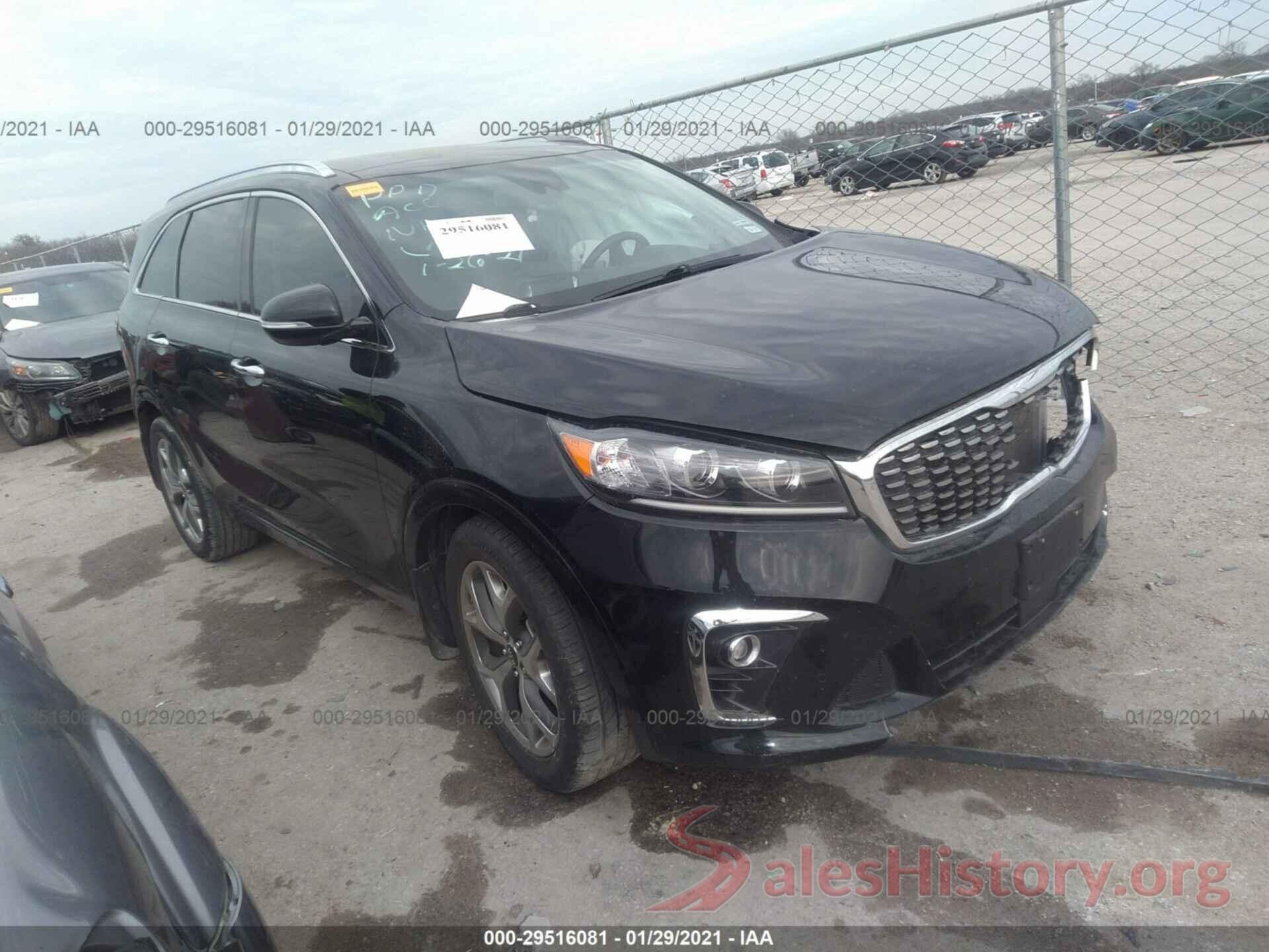 5XYPK4A5XKG464825 2019 KIA SORENTO