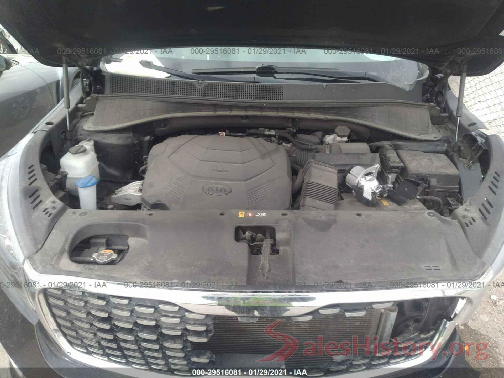 5XYPK4A5XKG464825 2019 KIA SORENTO