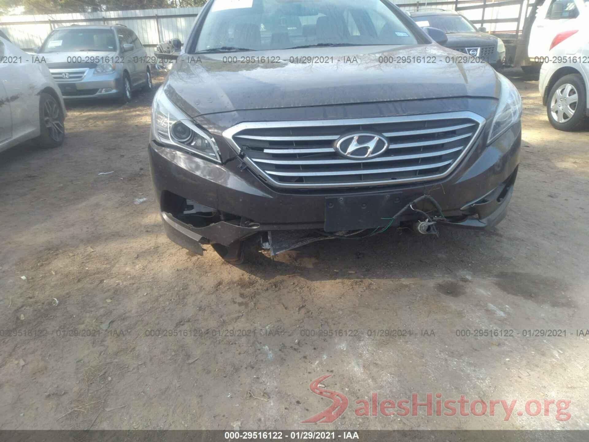 5NPE24AF0GH406786 2016 HYUNDAI SONATA