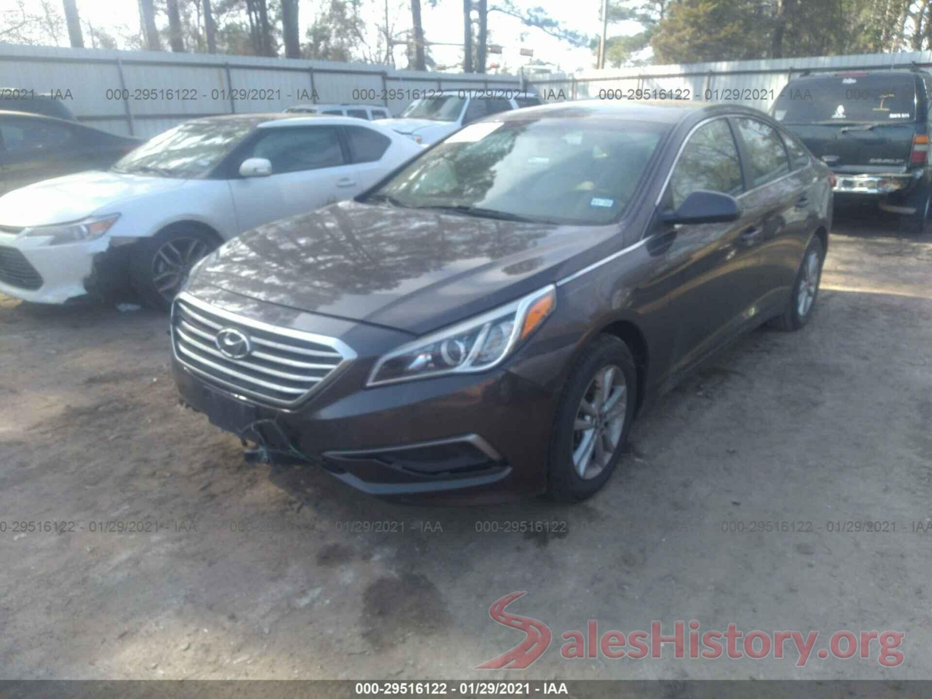 5NPE24AF0GH406786 2016 HYUNDAI SONATA