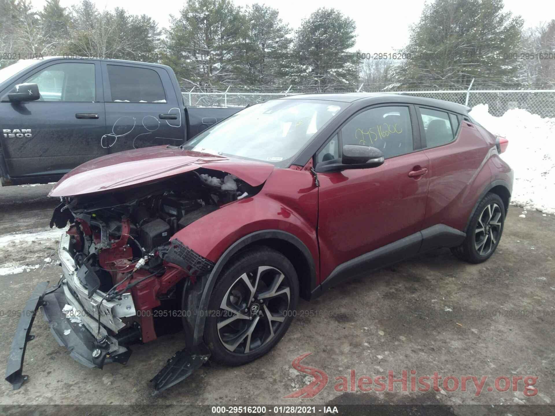 NMTKHMBX8KR081850 2019 TOYOTA C-HR