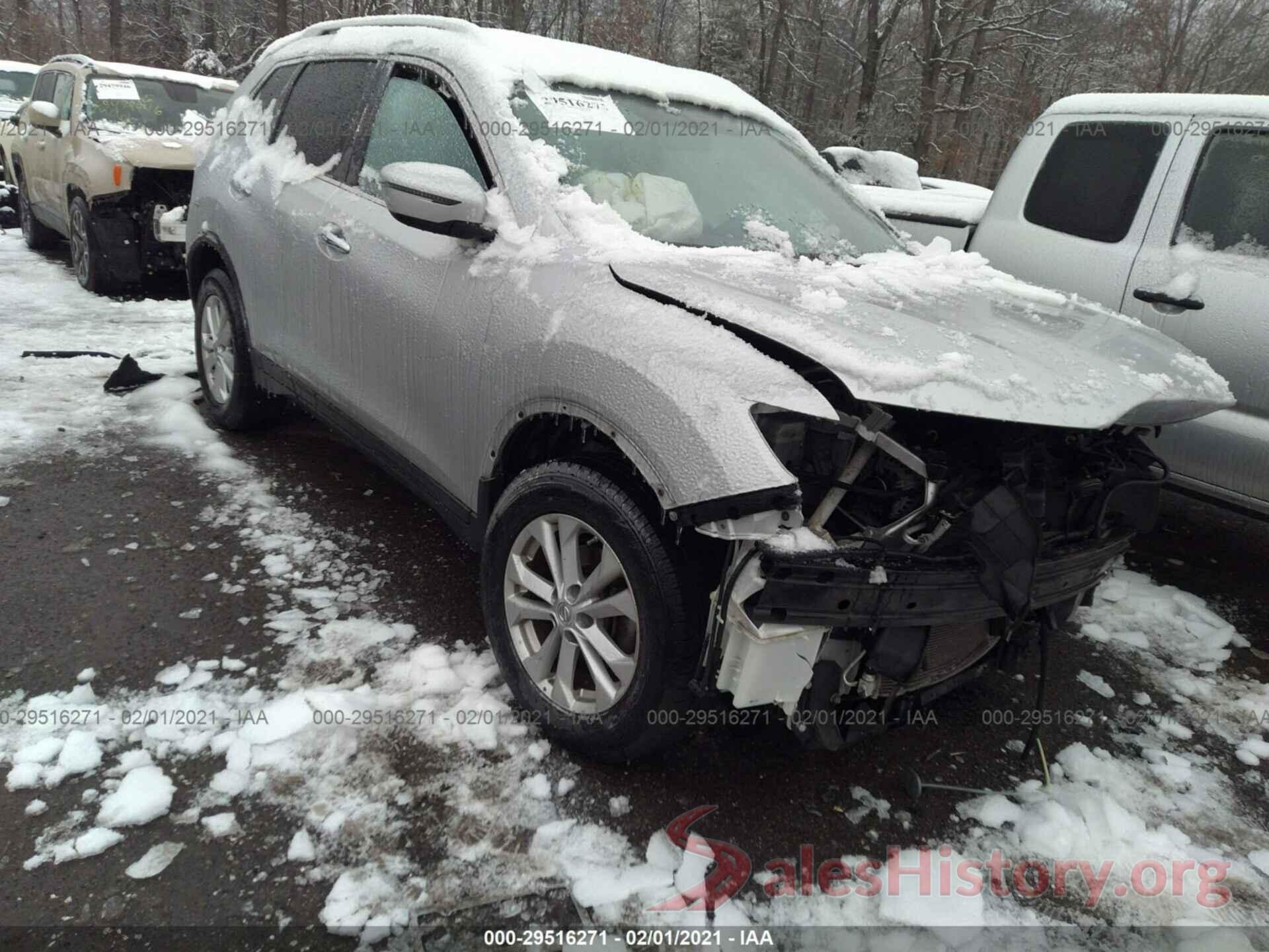 KNMAT2MV5GP620793 2016 NISSAN ROGUE