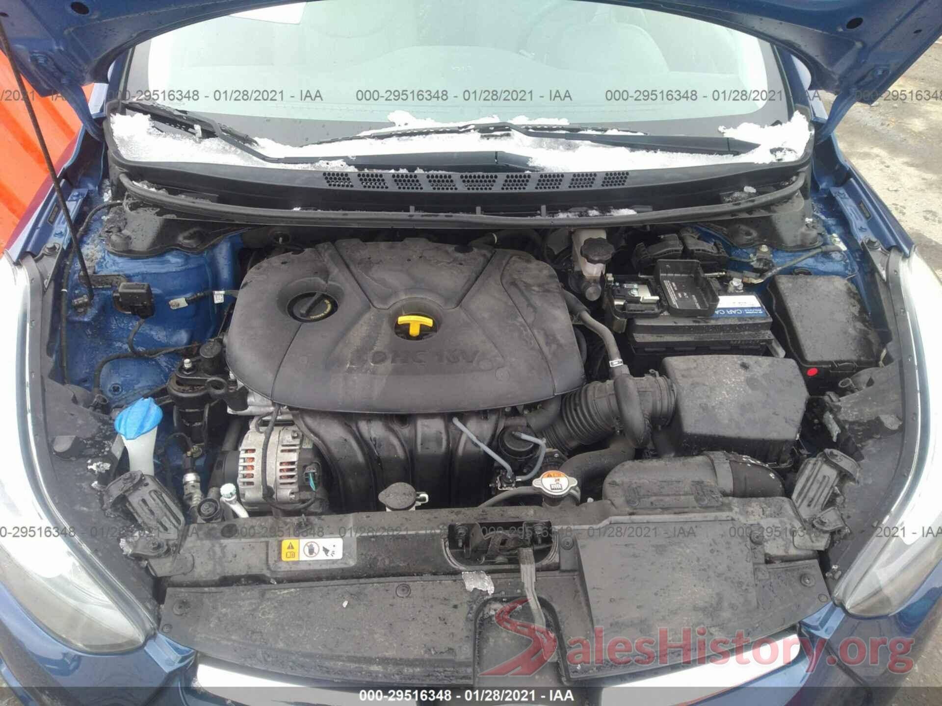 5NPDH4AE9GH718994 2016 HYUNDAI ELANTRA