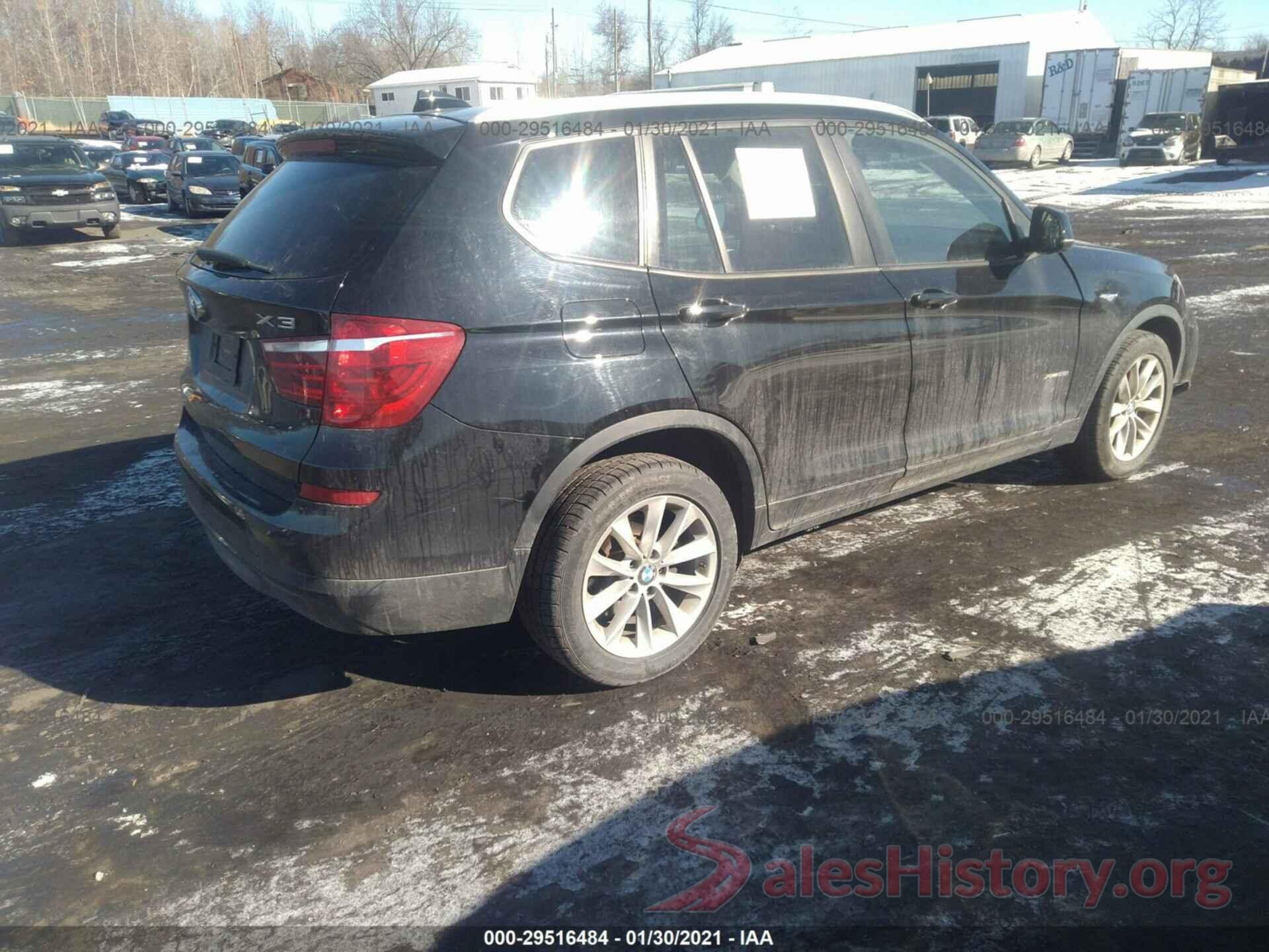 5UXWX9C3XH0T23112 2017 BMW X3