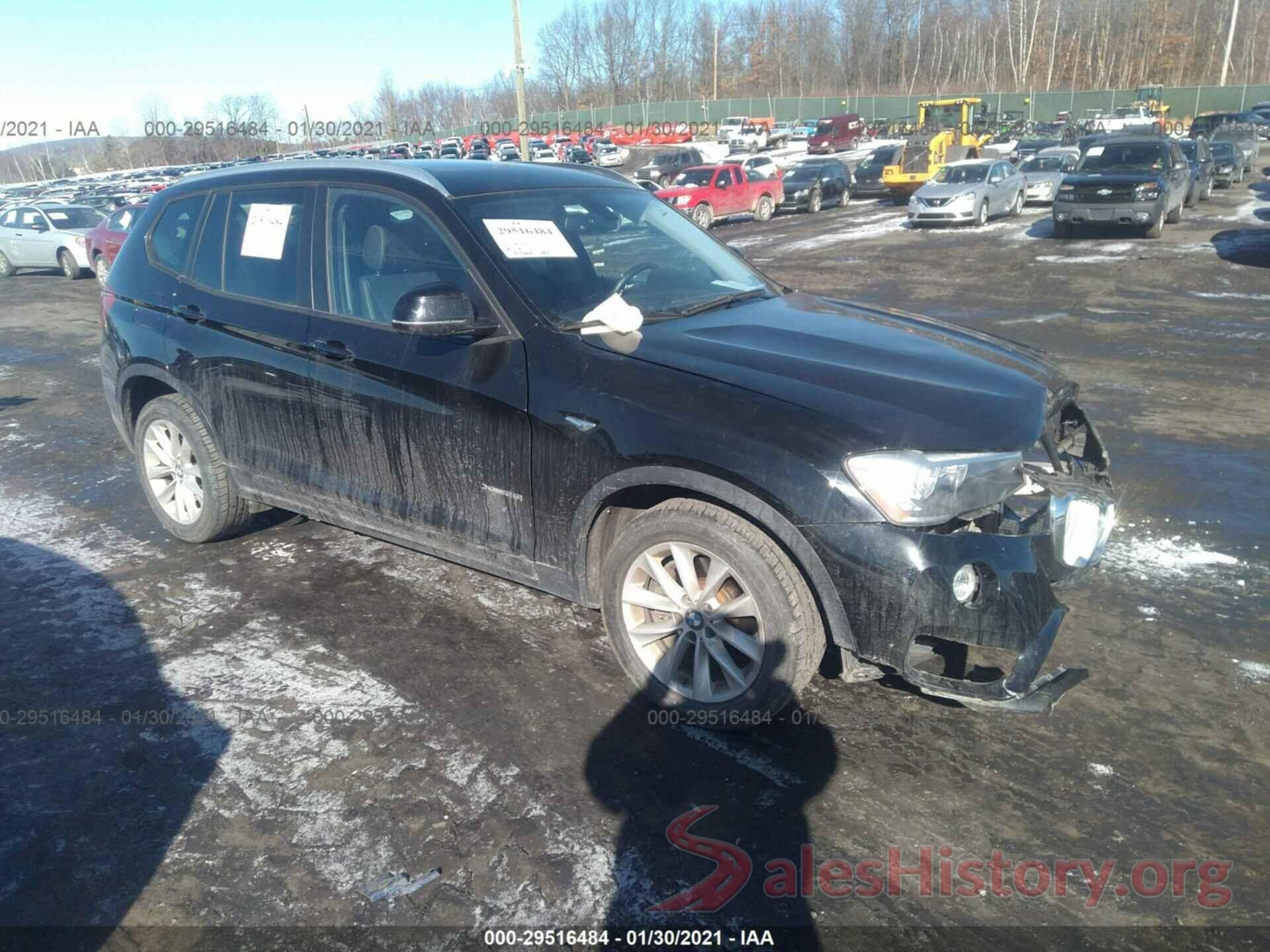 5UXWX9C3XH0T23112 2017 BMW X3